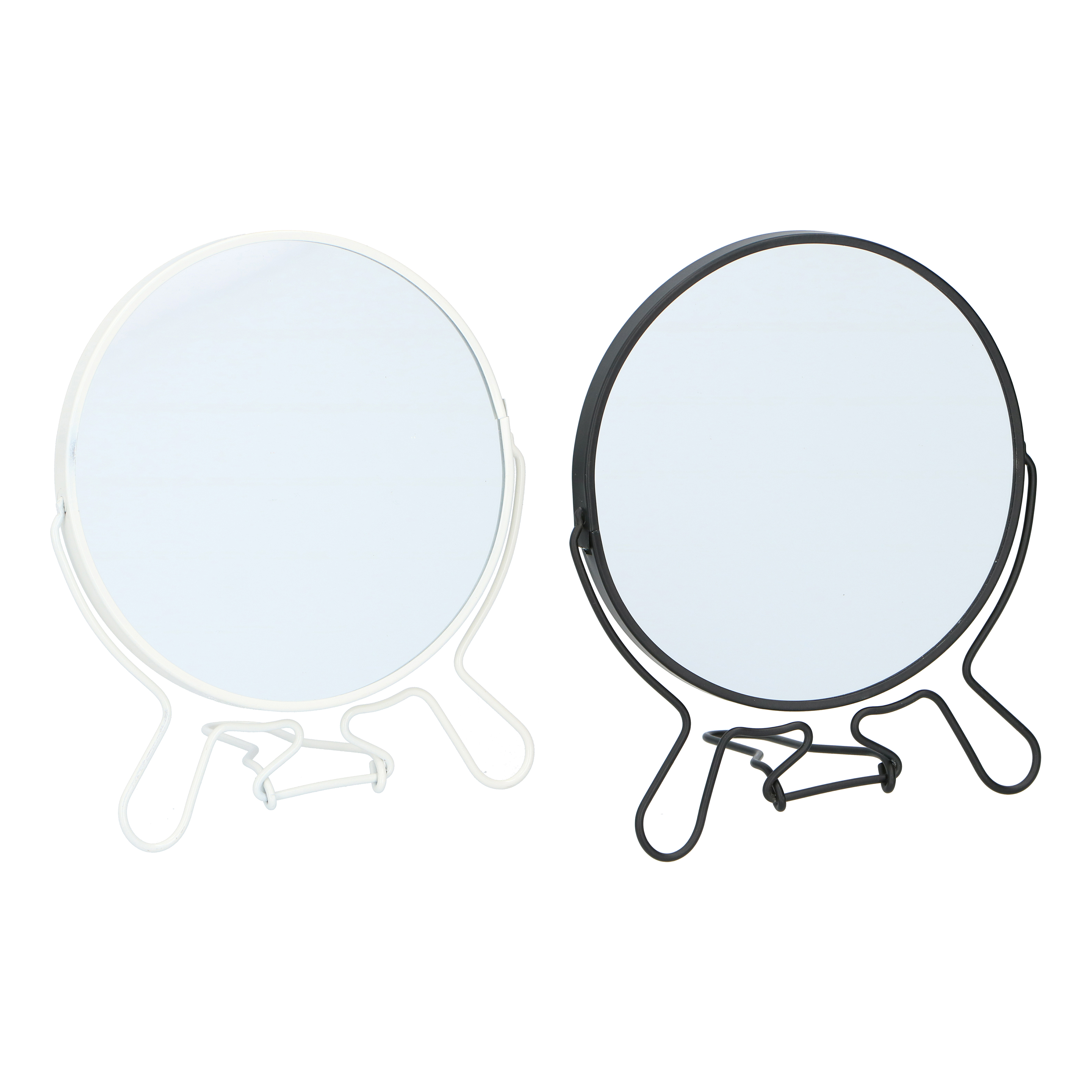 Kosmetikspiegel rund 14.5 cm auf Ständer