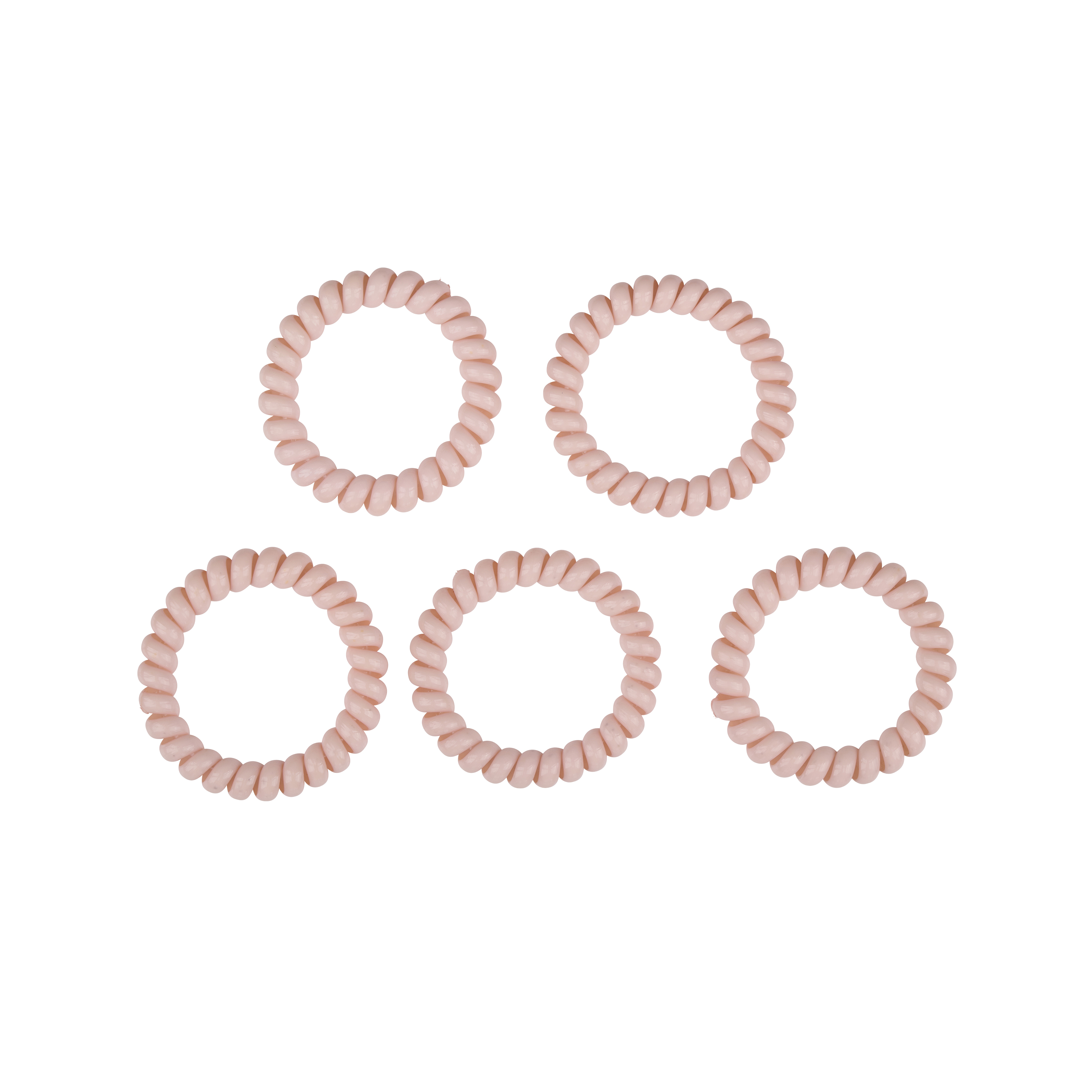 Haargummi Set Spiral 5-teilig