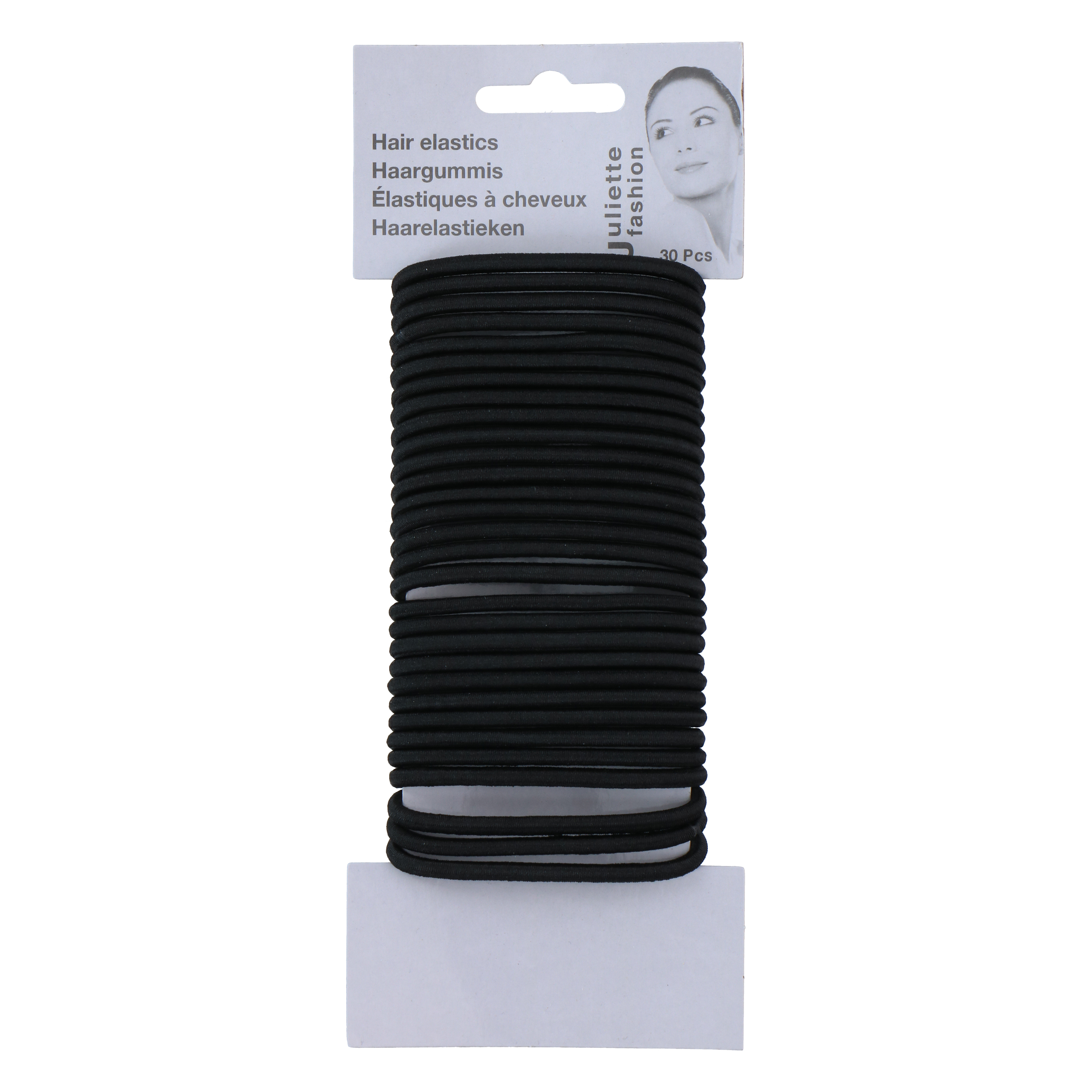 Haargummi Set 4 mm 30-teilig