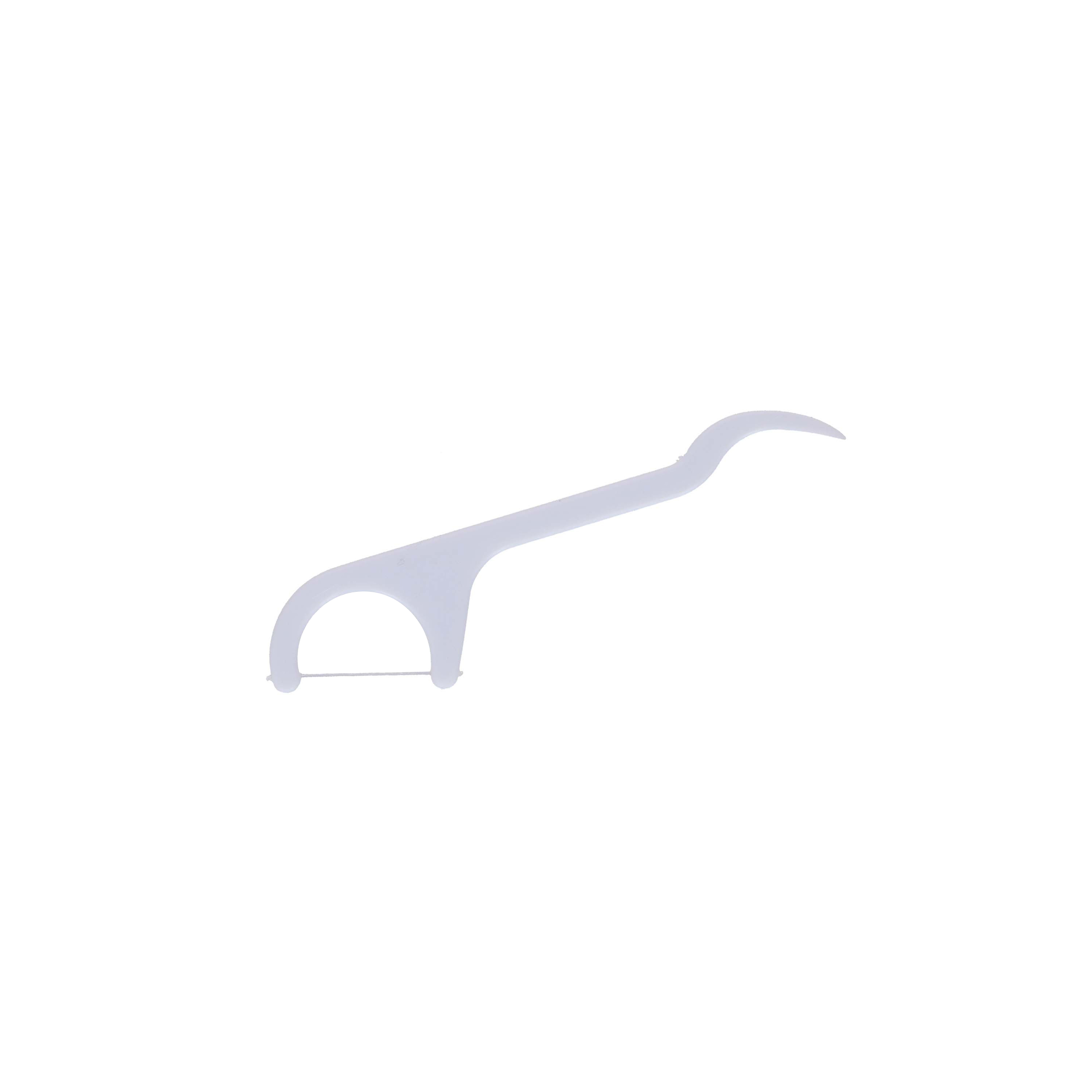 Zahnseide mit Halter 50er Set weiss