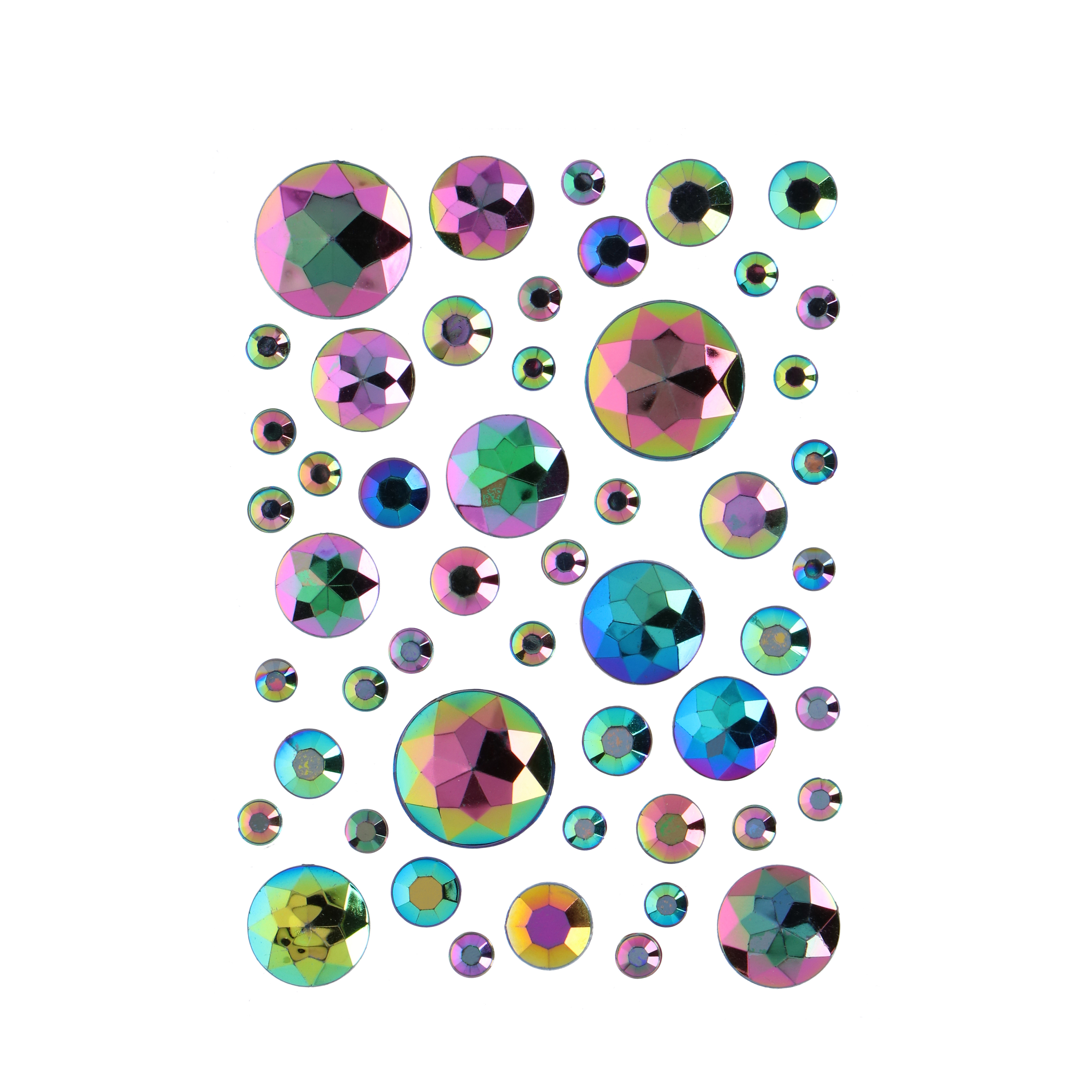 Sticker Aufkleber Set Diamanten 51-teilig