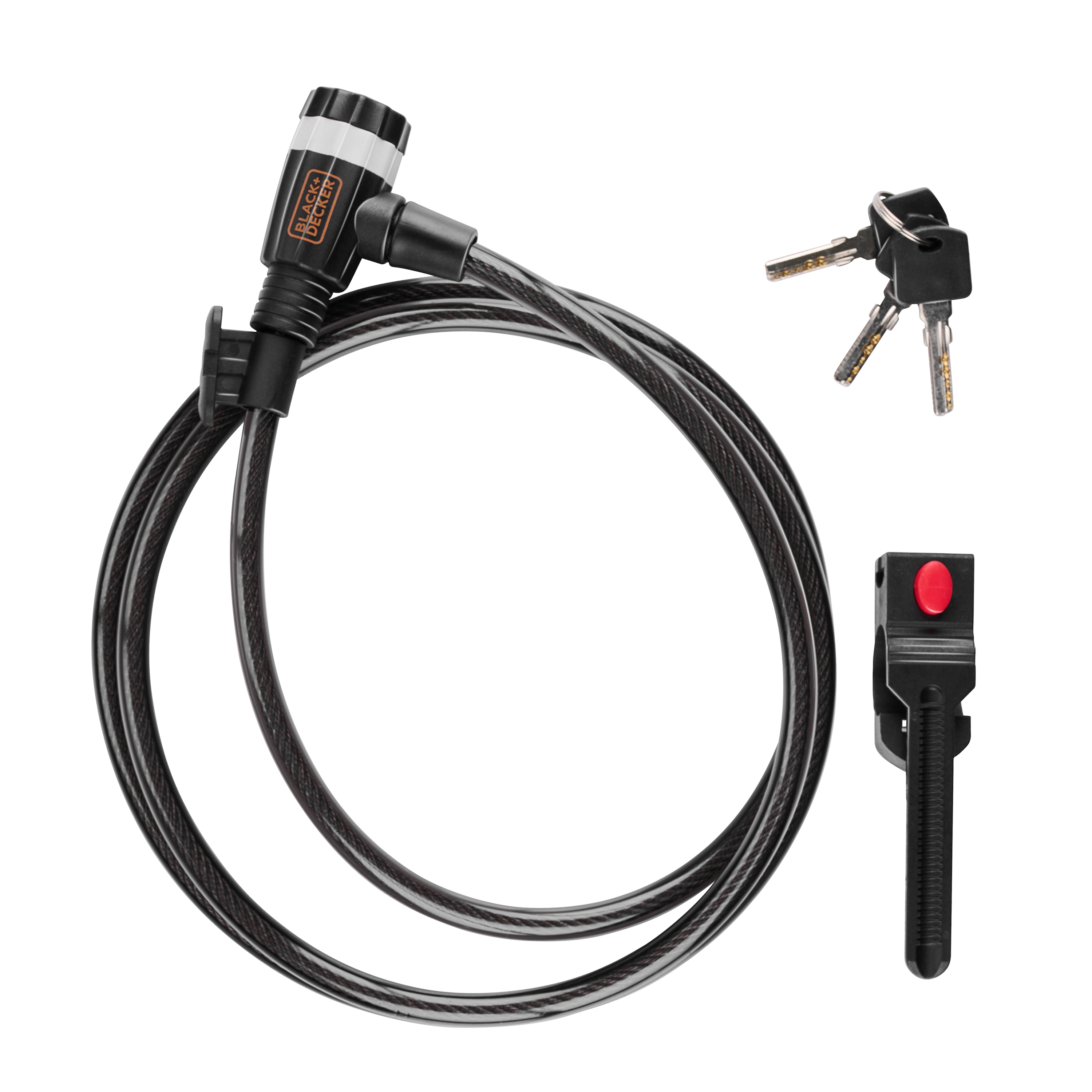 Veloschloss mit Schlüssel 180 cm