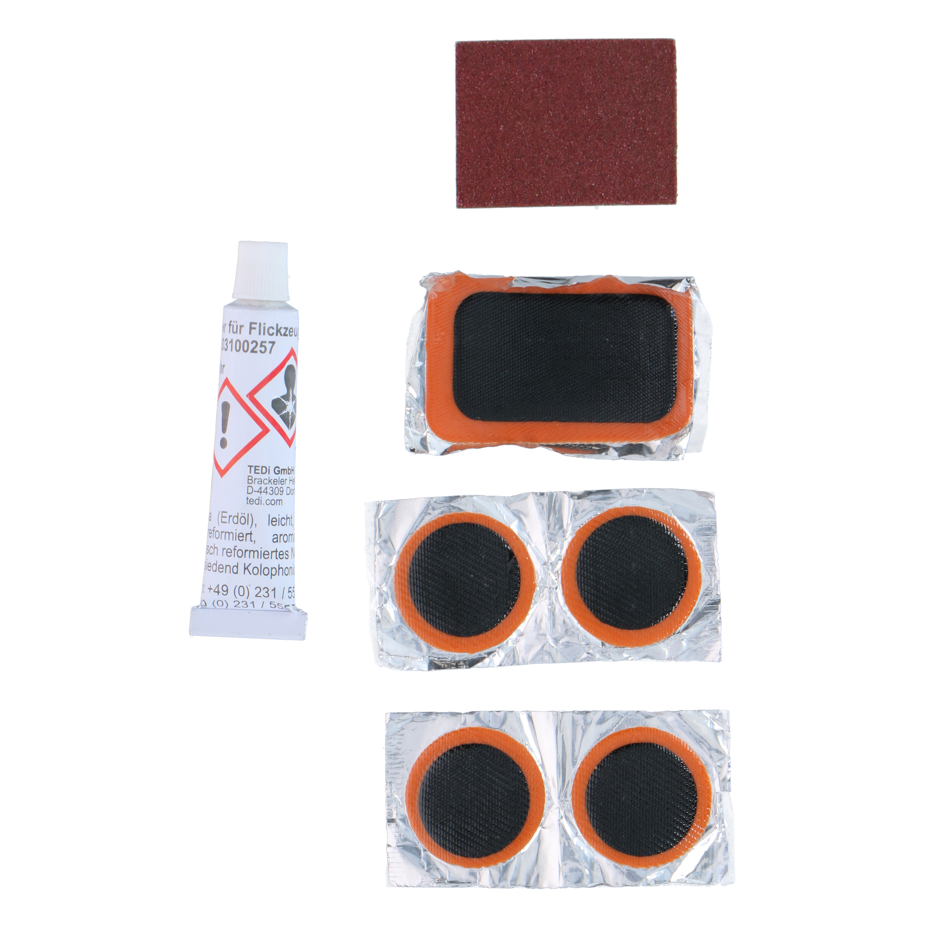 Veloflickzeug Set 9-teilig