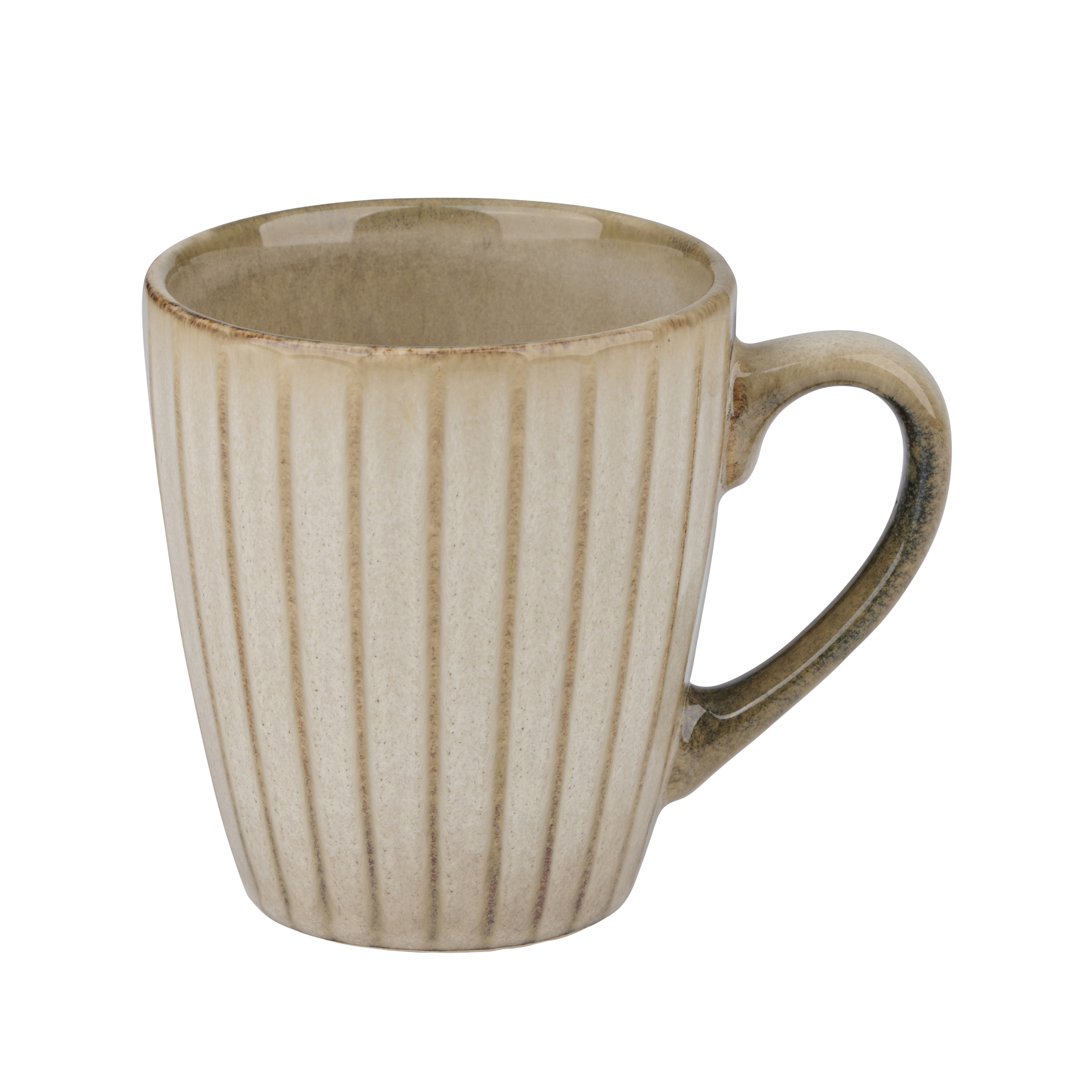 Tasse Steingut 200 ml beige