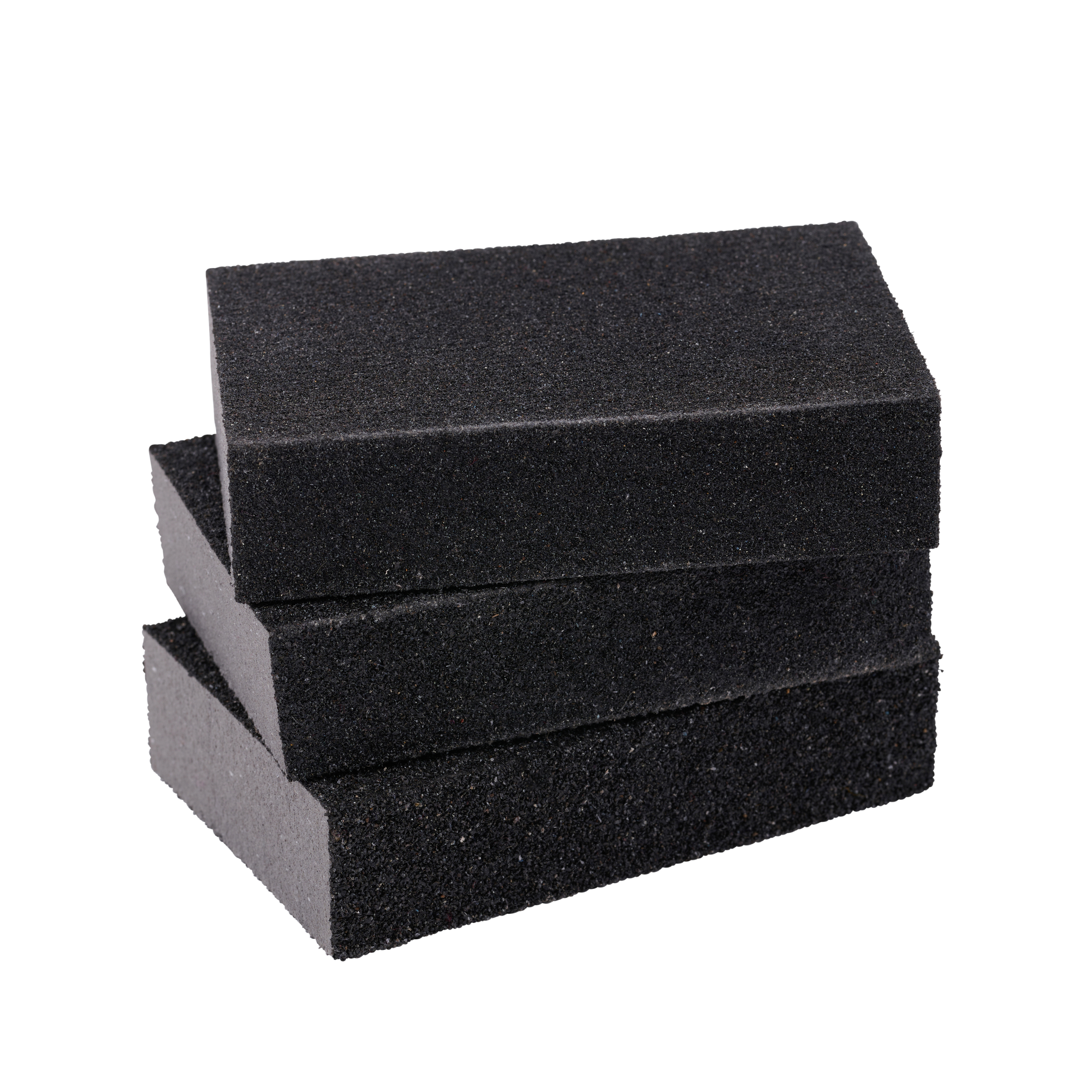 Schleifblock Set 10 x 7.5 x 2.5 cm 3-teilig