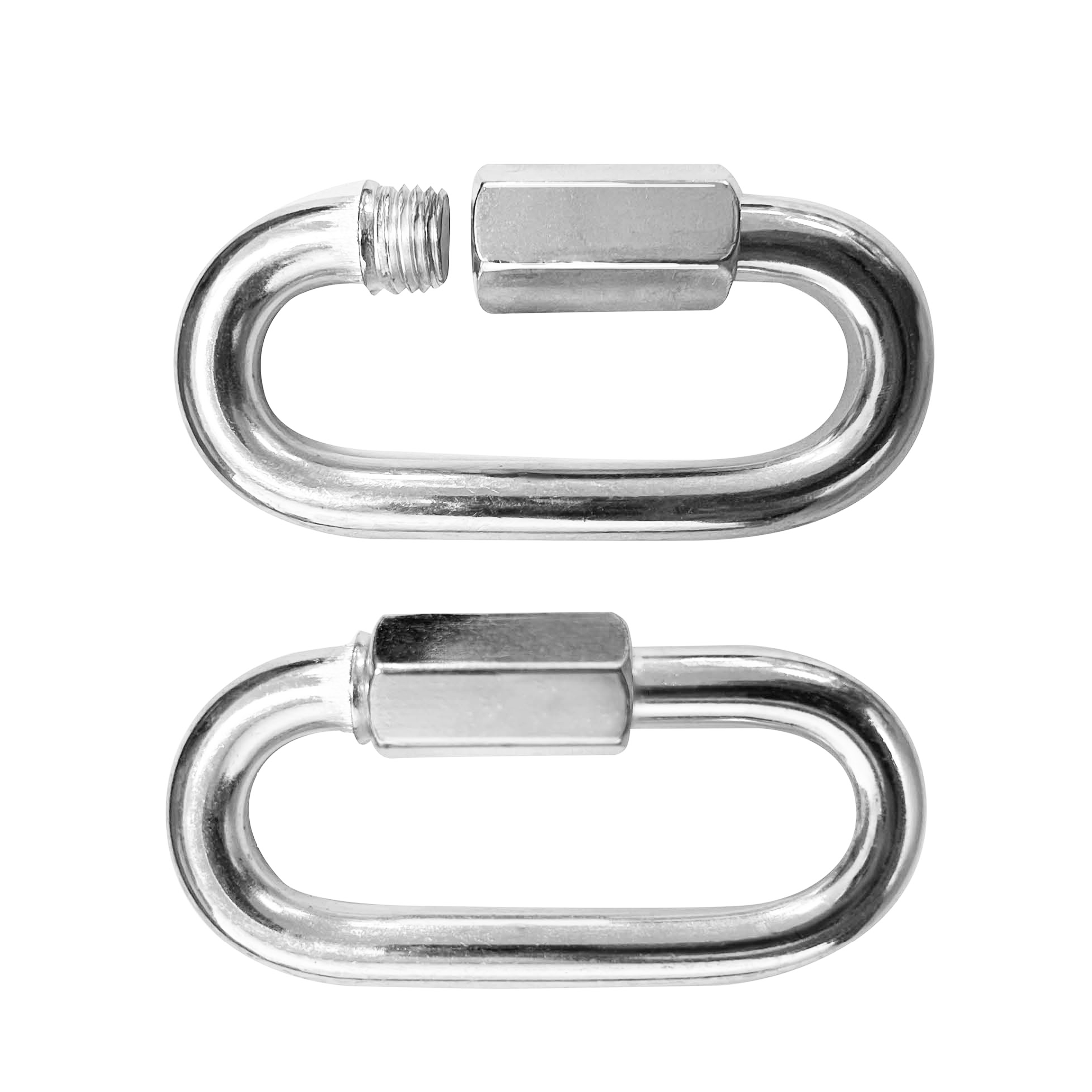 Karabiner Stahl 1 cm 2er Set