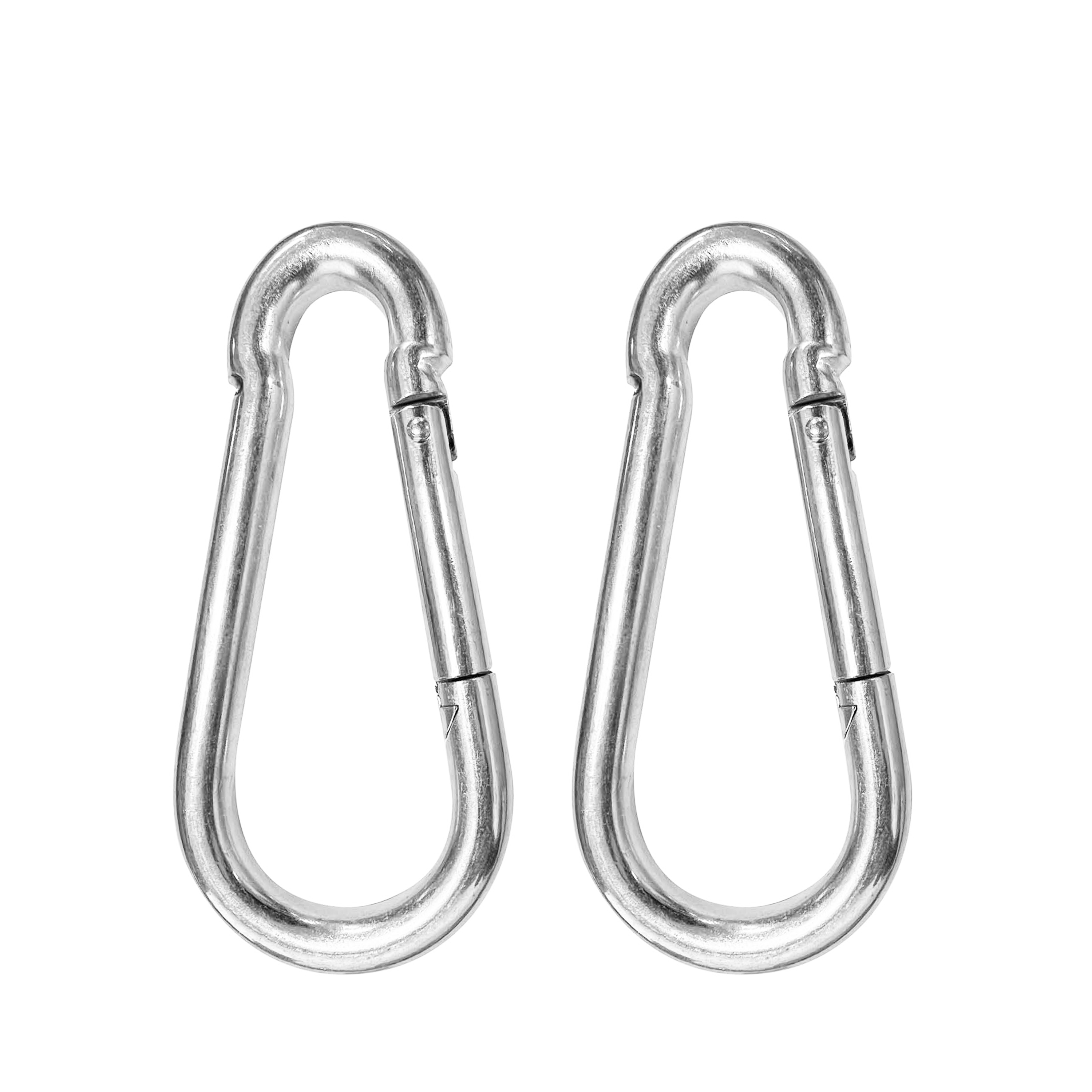 Karabiner Stahl 14 cm 2er Set