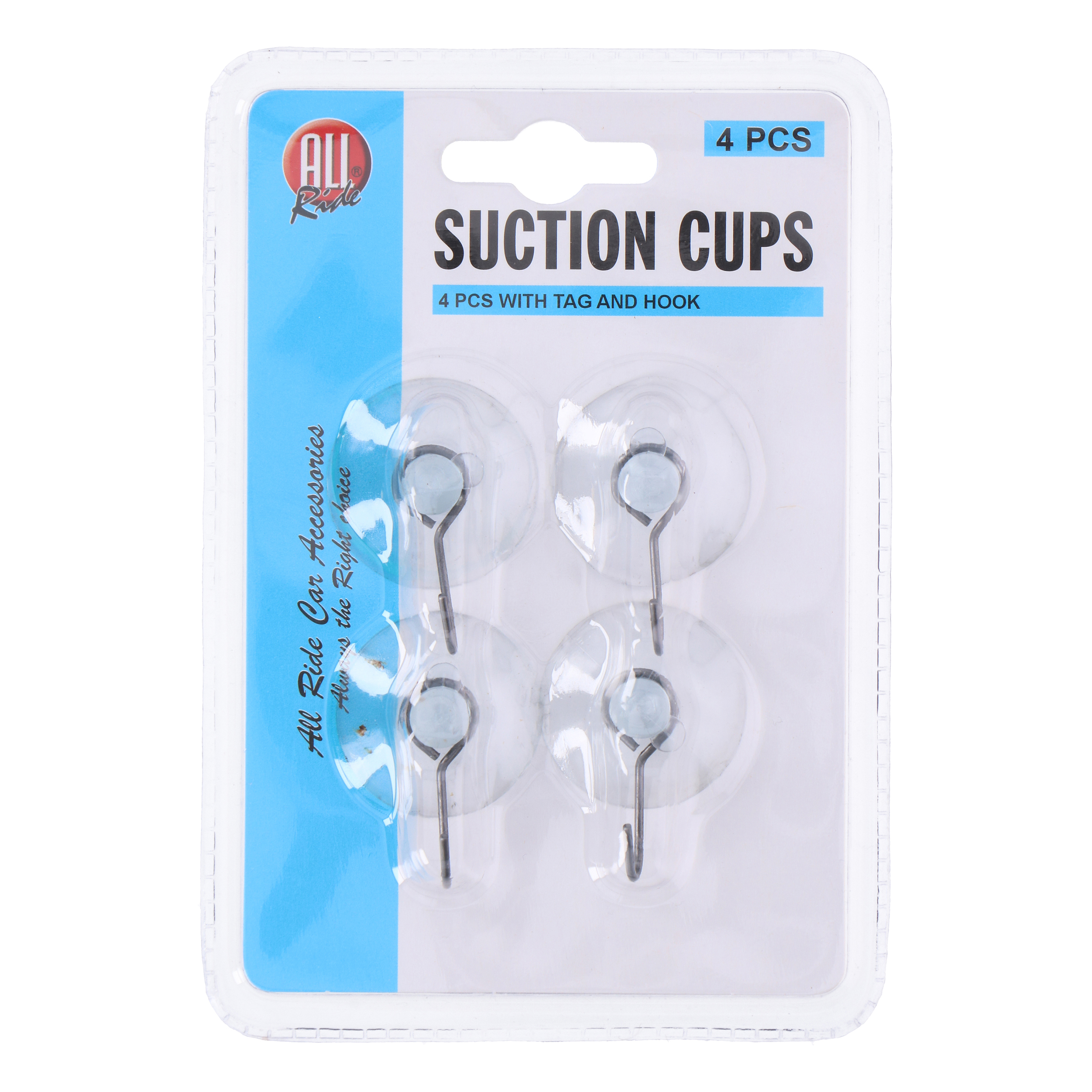 Saugnapfhaken 4er Set