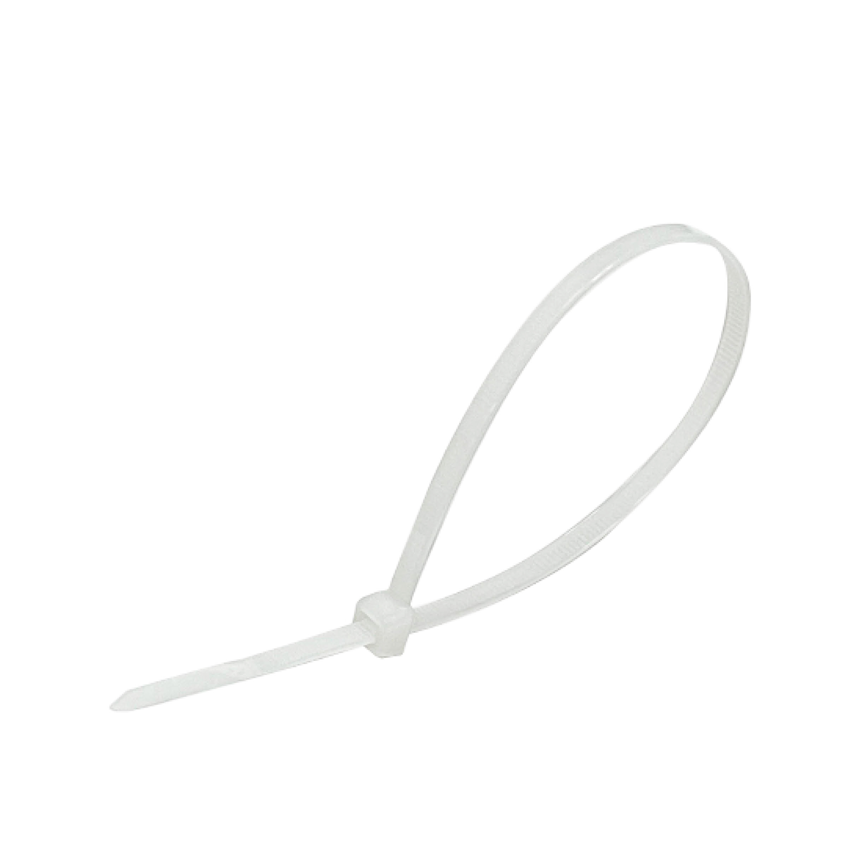 Kabelbinder Set 10 cm weiss 100 Stk.