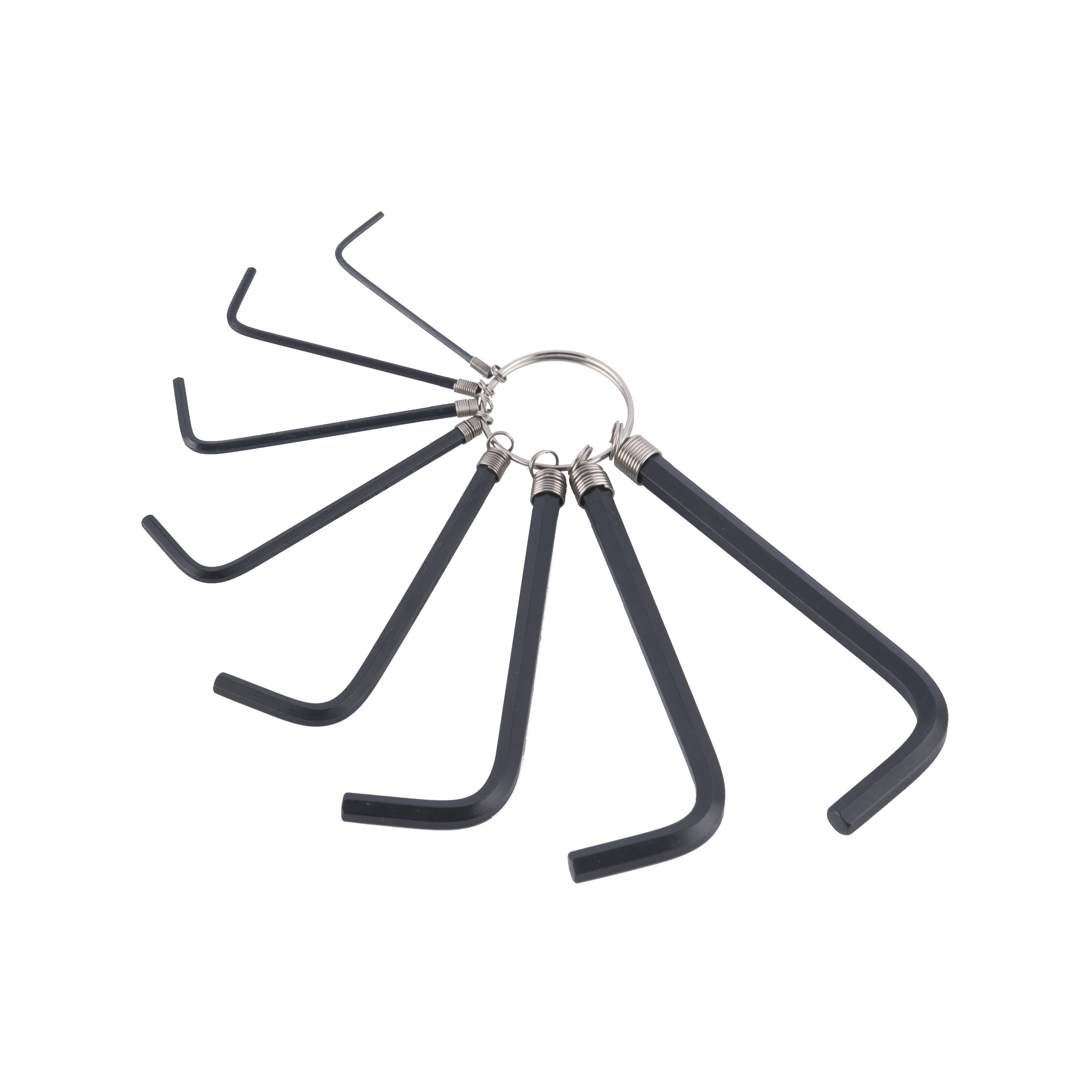 Inbusschlüssel Set 8-teilig schwarz