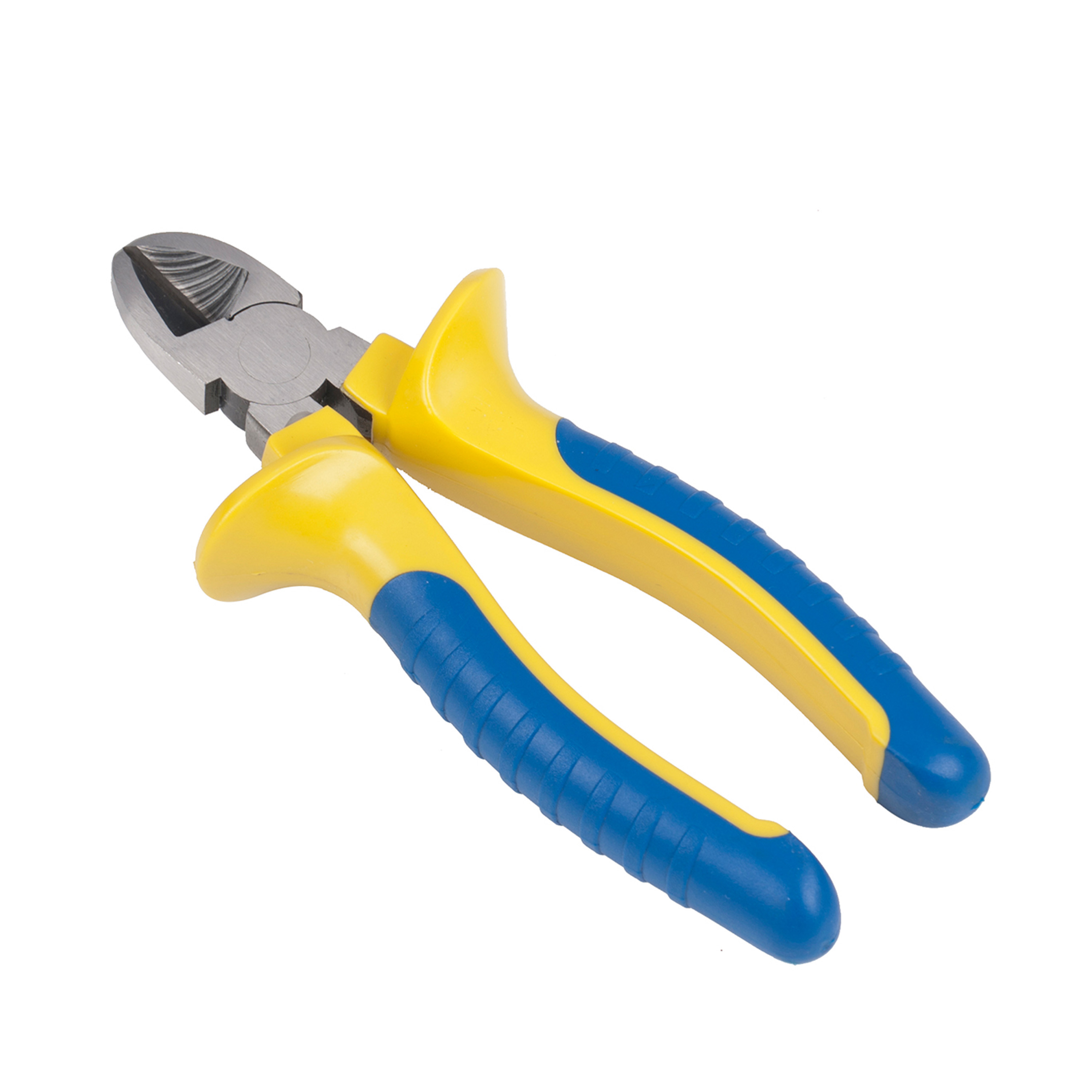 Seitenschneider 15 cm gelb/blau