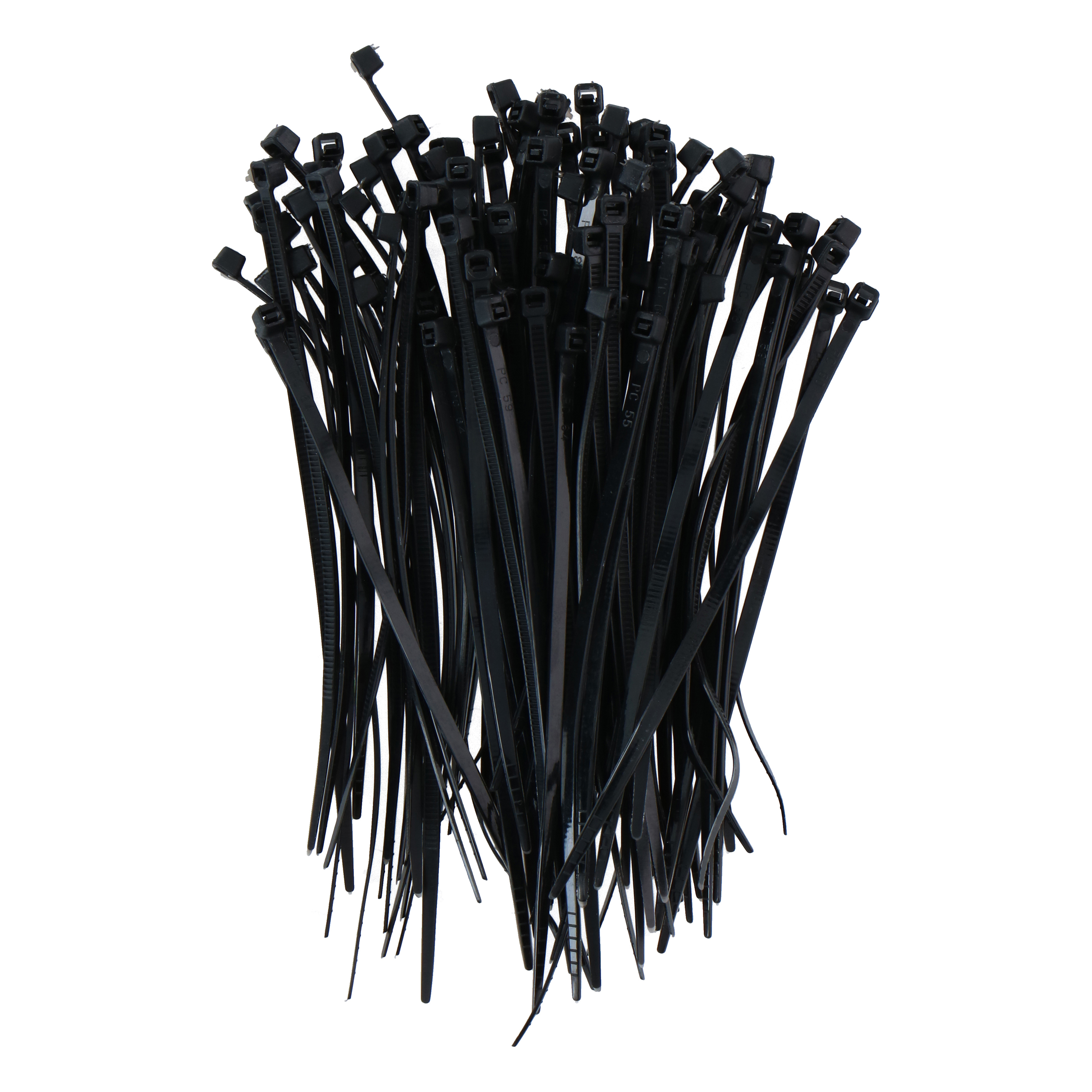 Kabelbinder Set 10 cm 100 Stk. schwarz