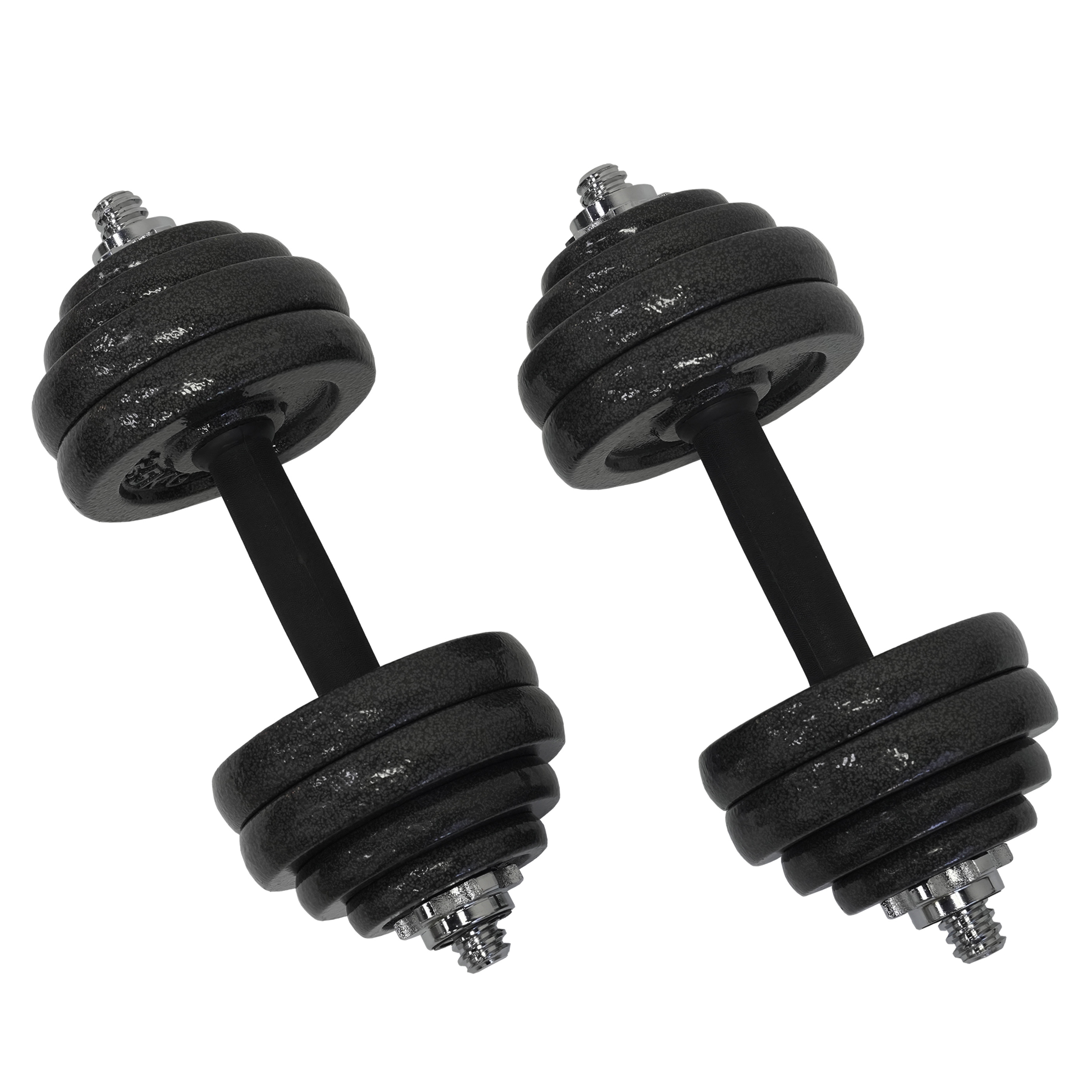 Kurzhantel 2 x 15 kg mit Verlängerungsstange