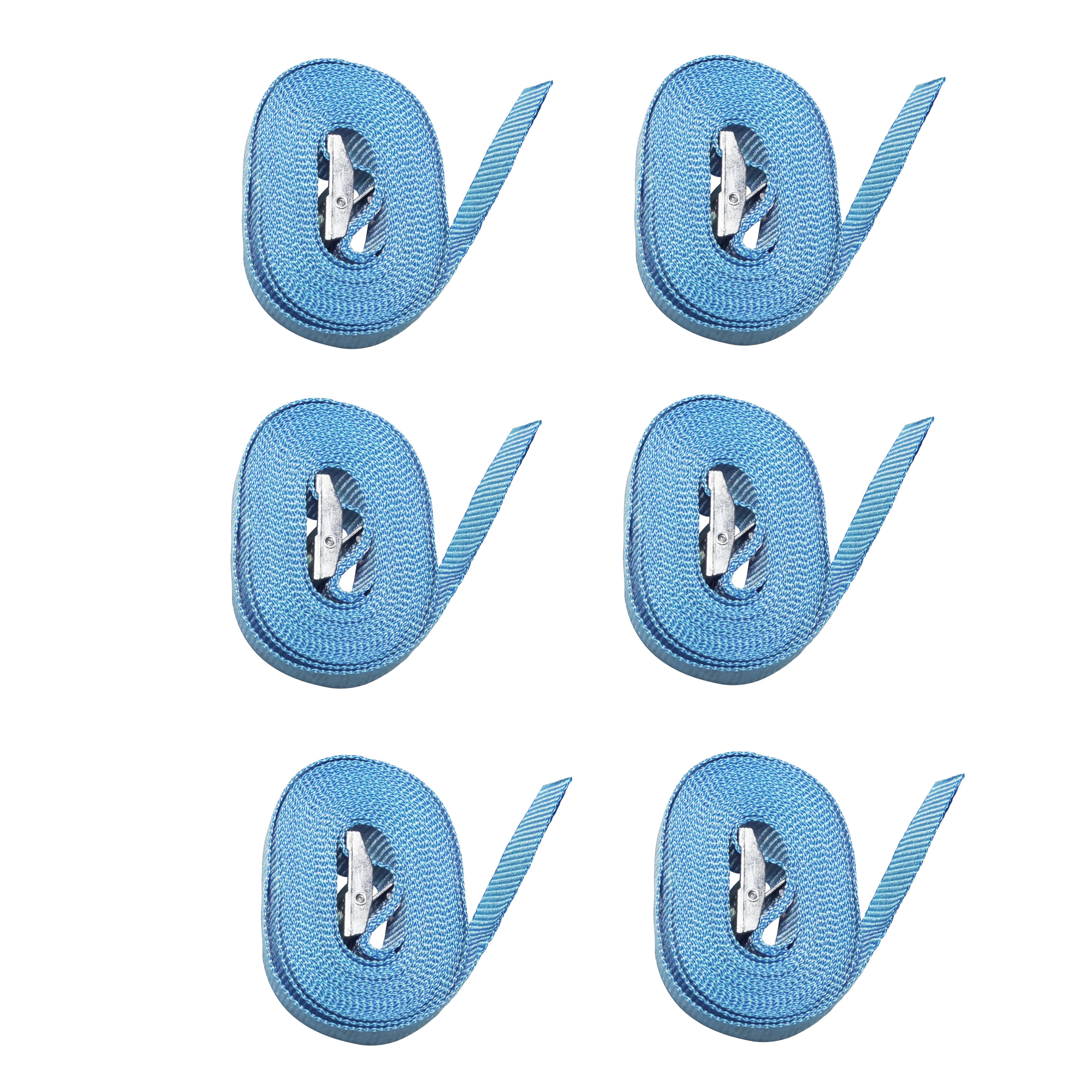 Spanngurt Set 7-teilig 800 kg 3.6 m