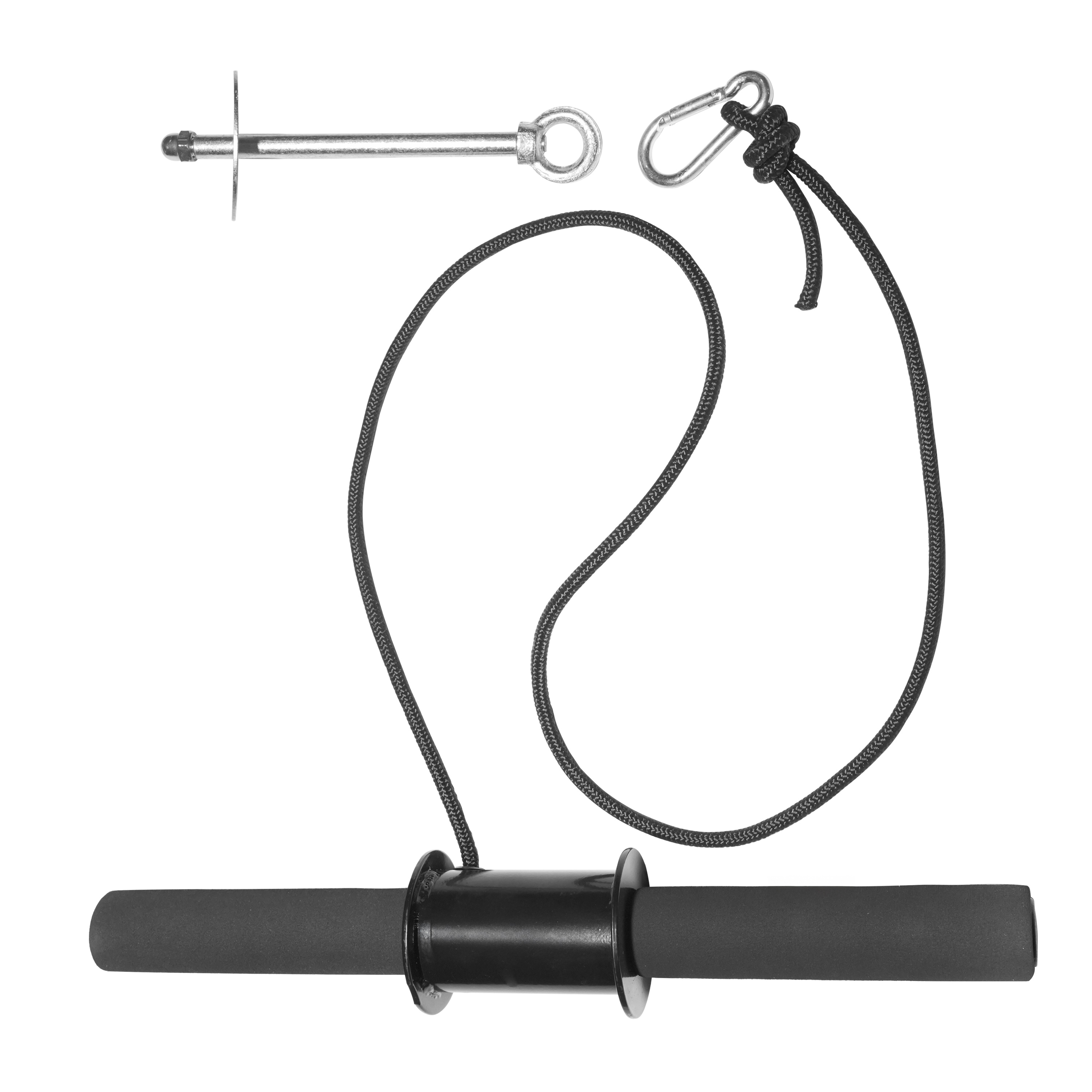 Wrist Roller Unterarmtrainer 38 cm schwarz