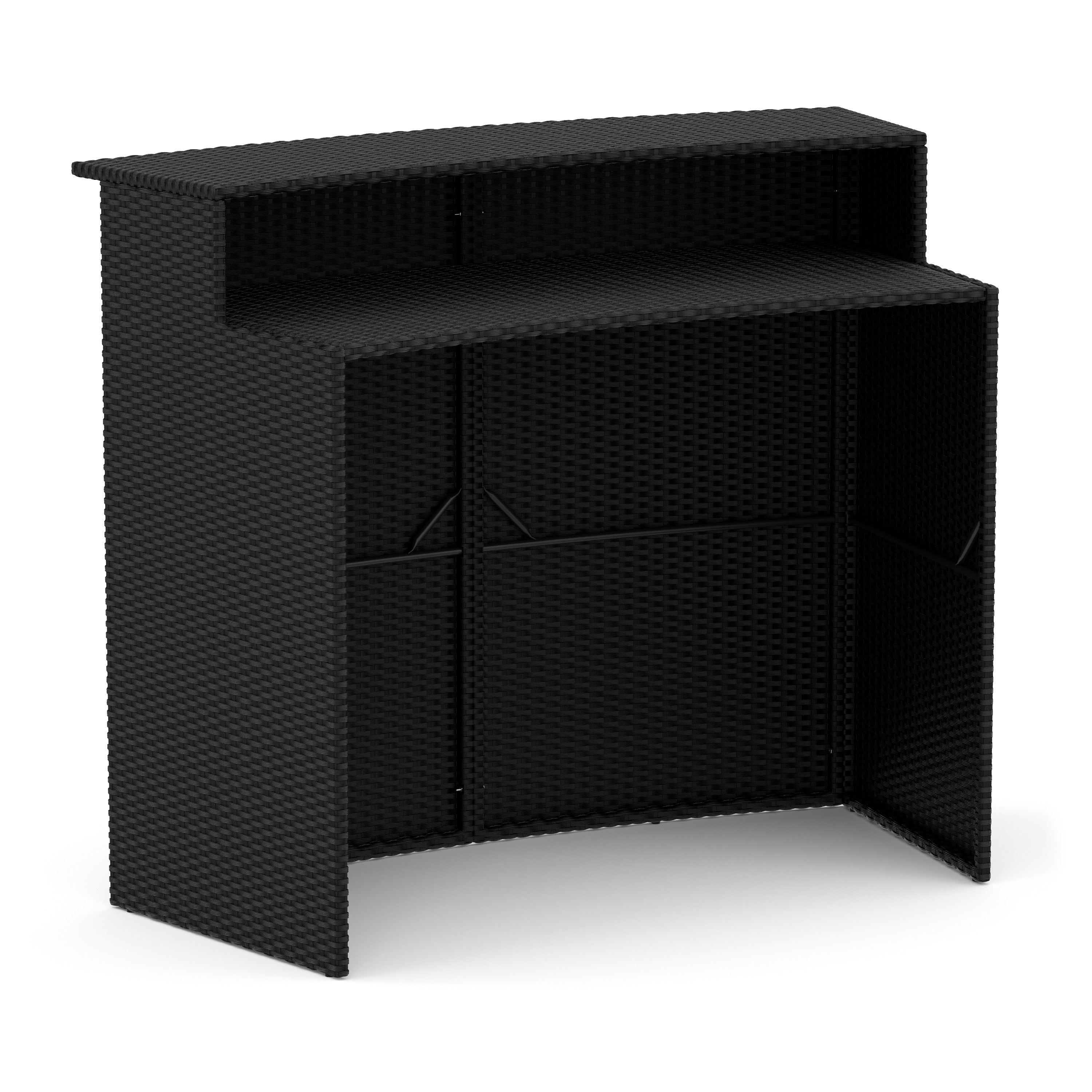 Image of Bartheke Rattan TROPEA schwarz