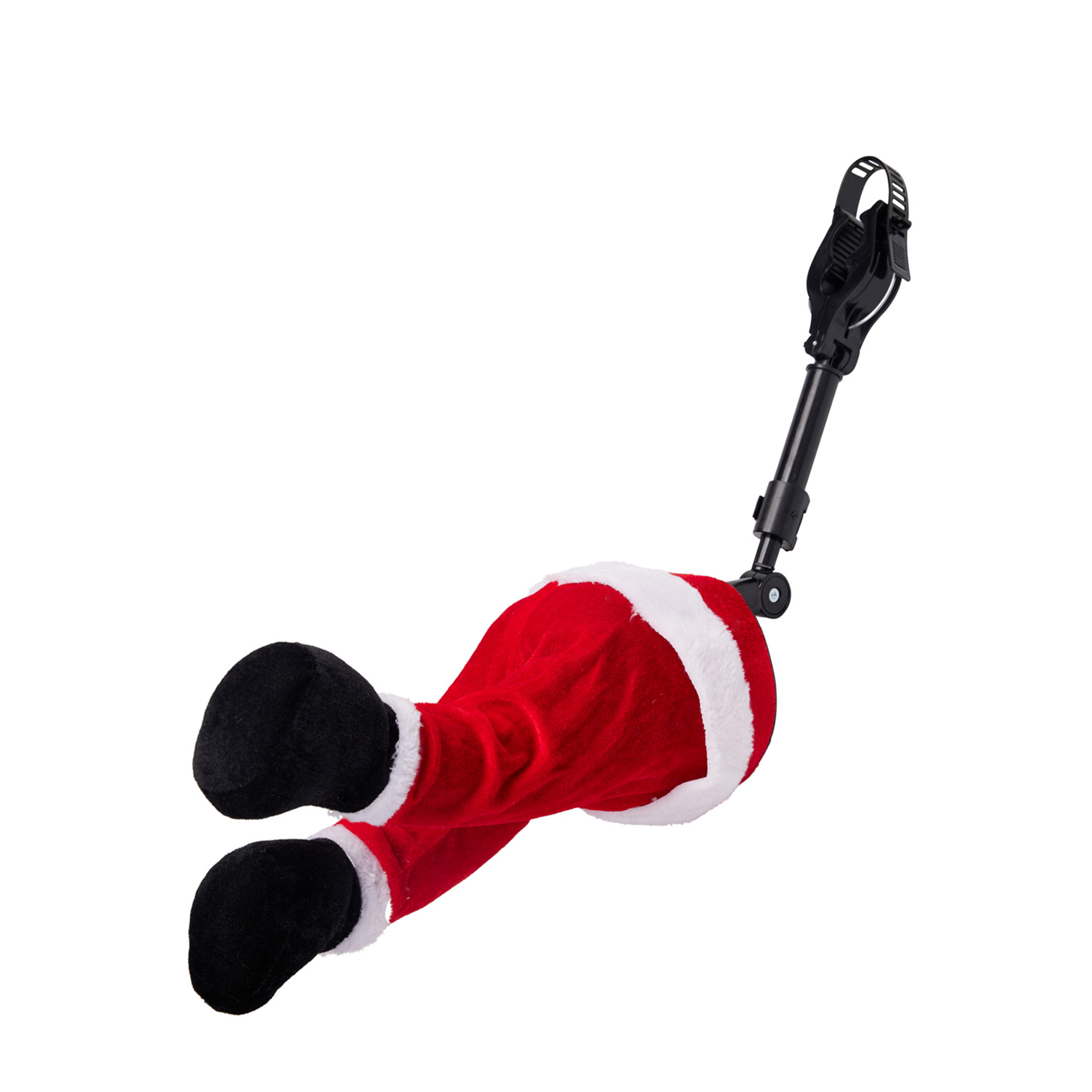 Weihnachtsmann Beine beweglich 35 cm rot