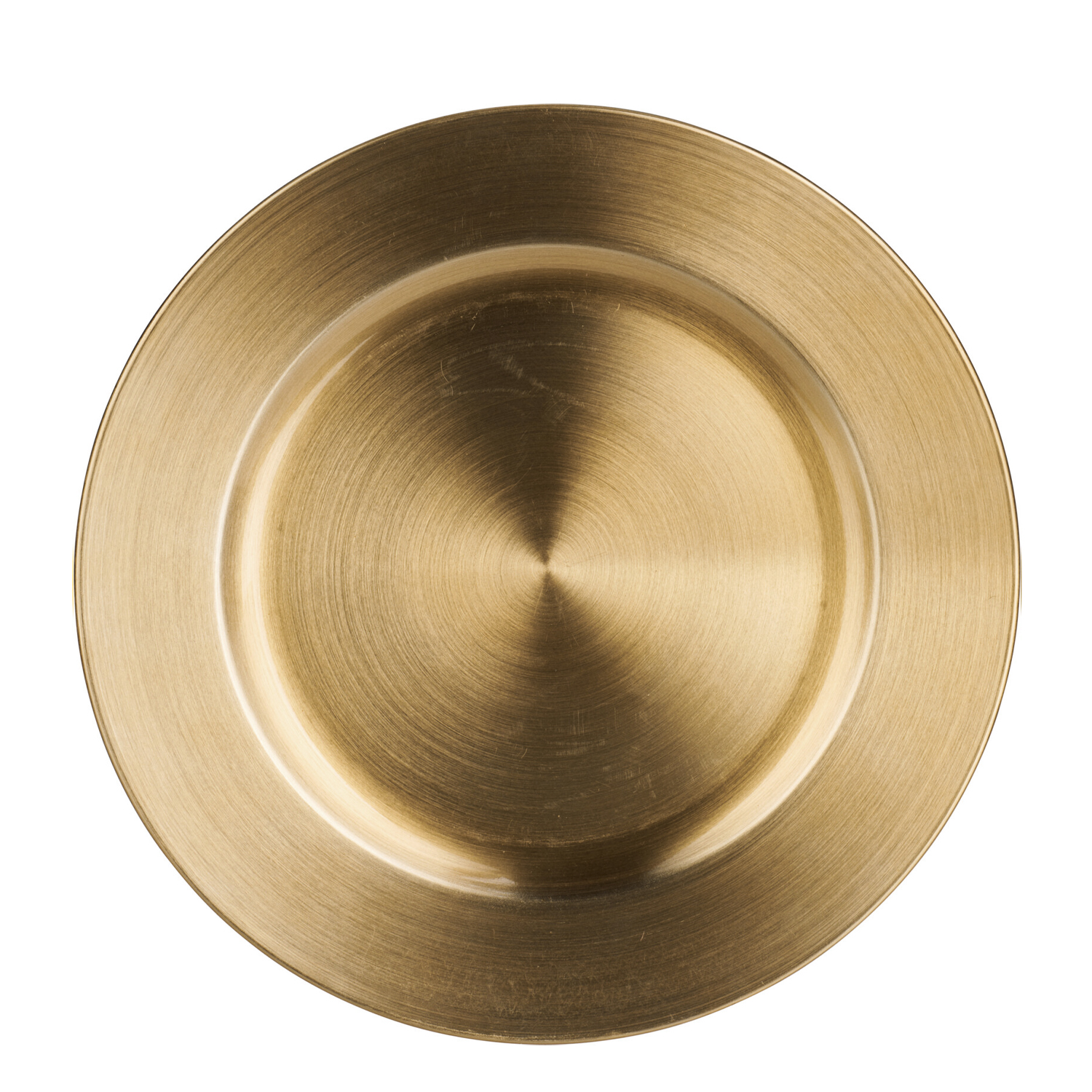 Image of Dekoteller Unterteller 33 cm gold