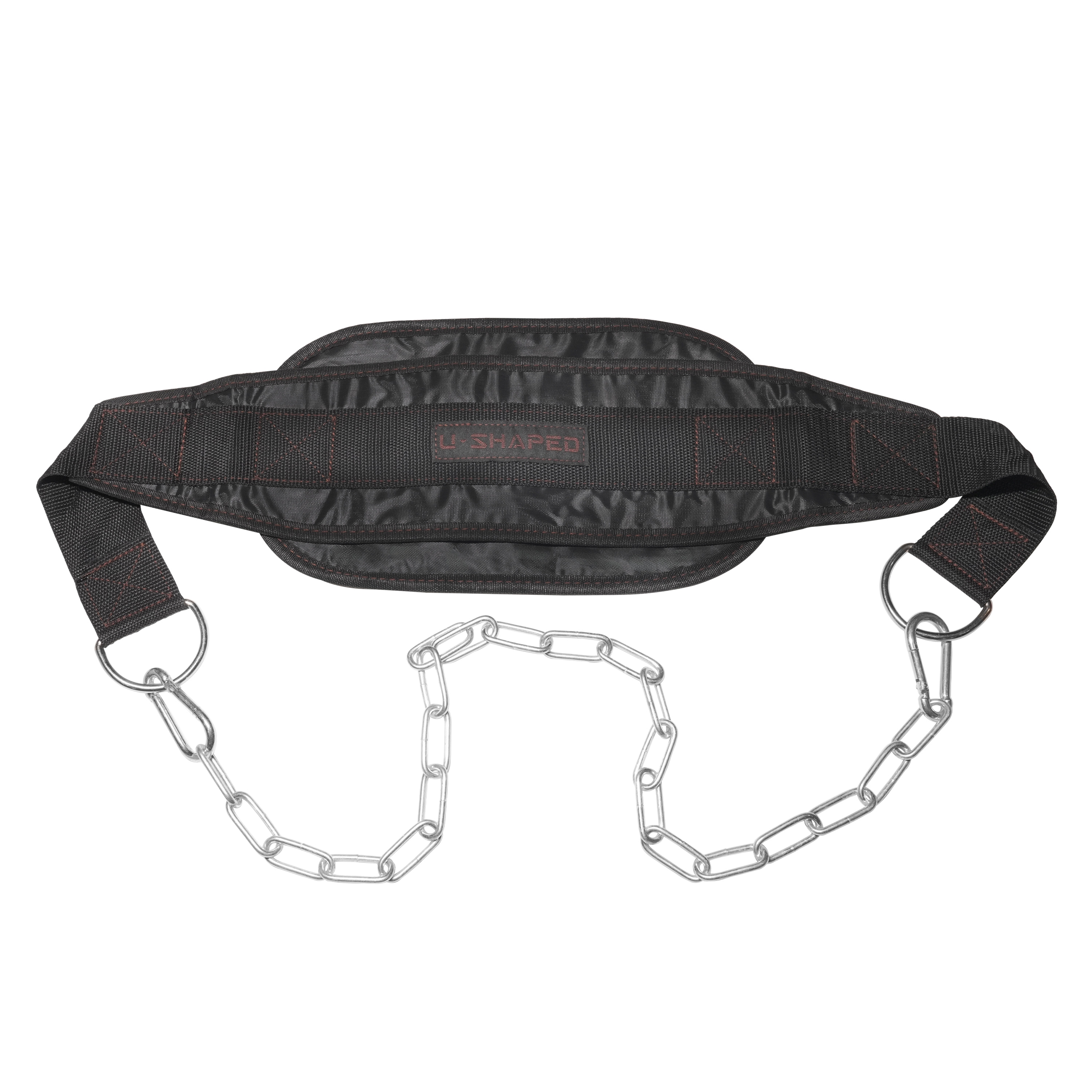 Dip Belt mit Stahlkette 84 cm schwarz