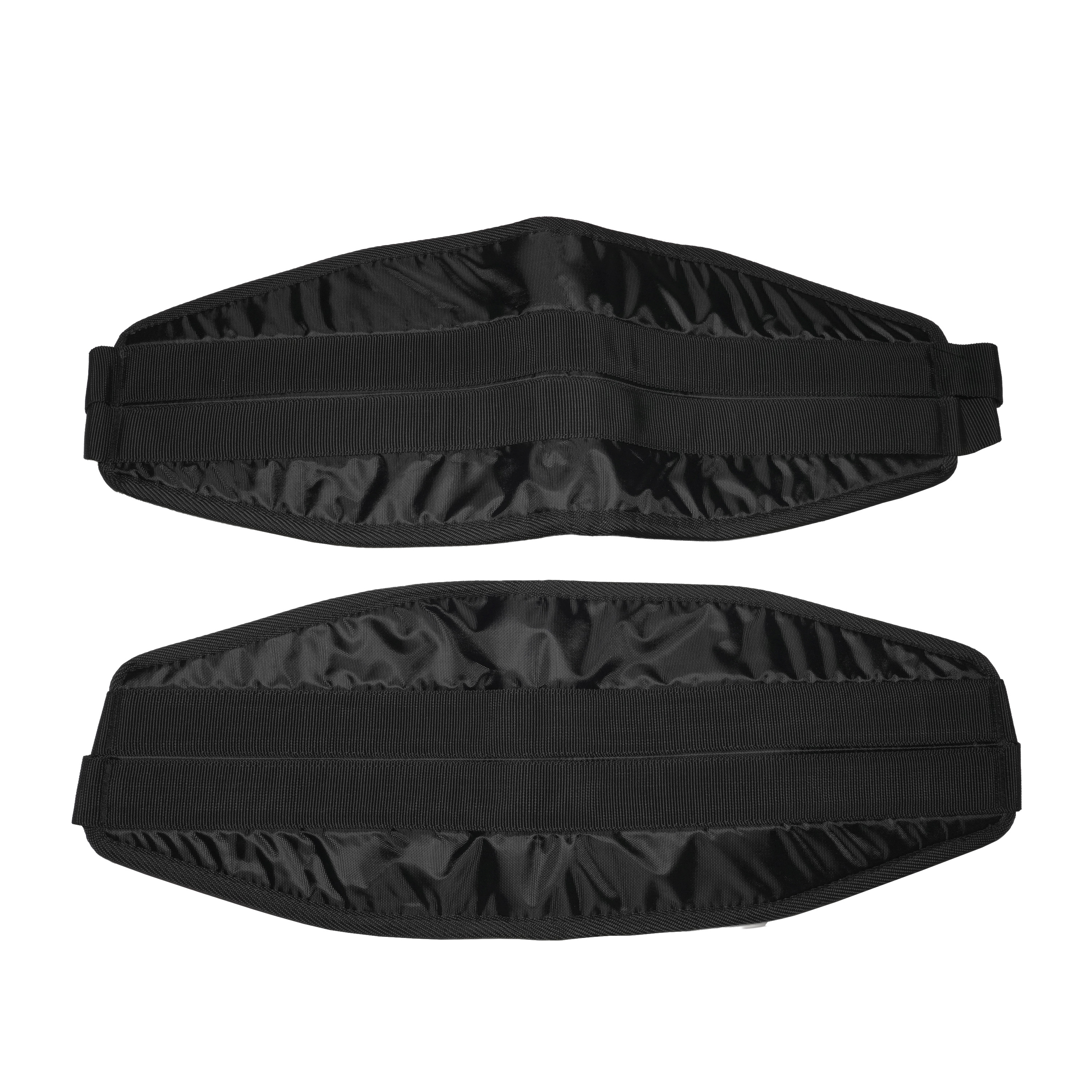 Bauchtrainingsgurt Set 4-teilig schwarz