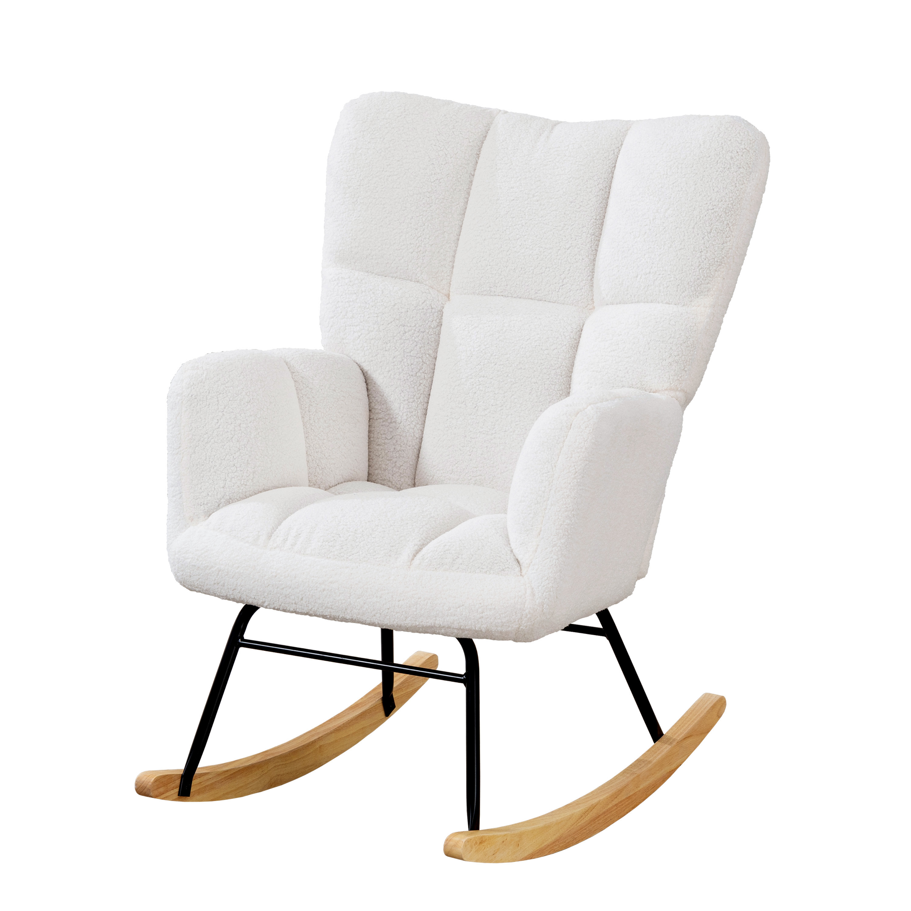 Schaukelstuhl Teddy CLARA beige