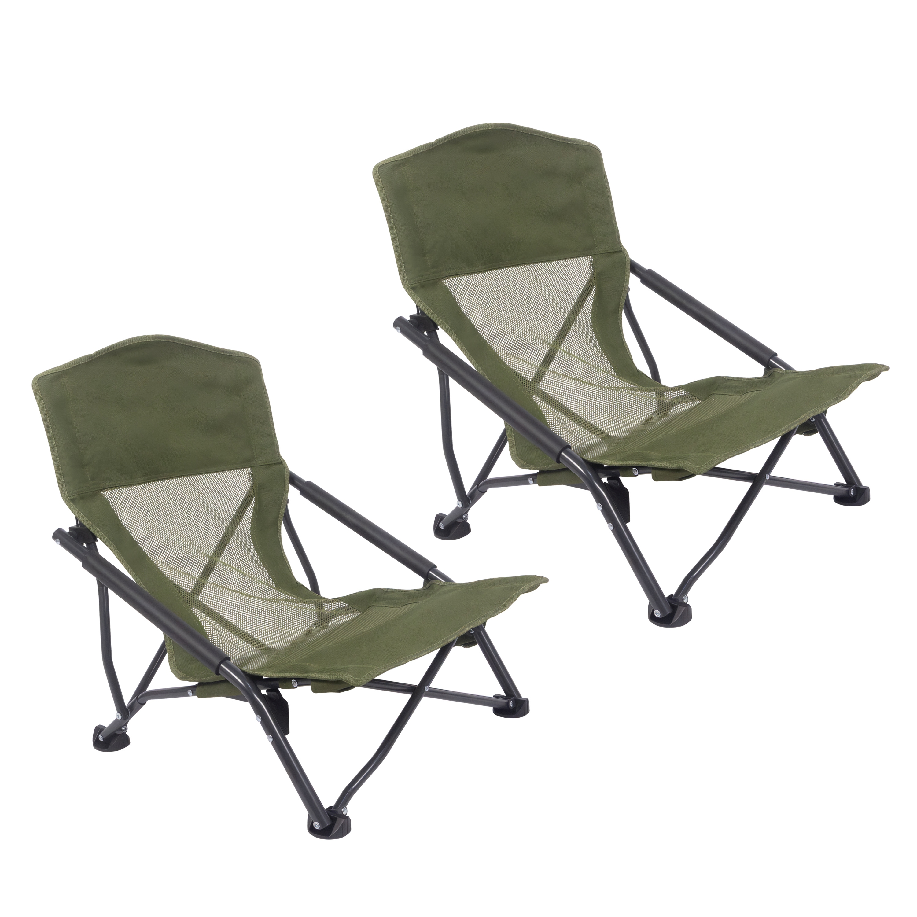 Strandstuhl faltbar MARIS 2er Set grün