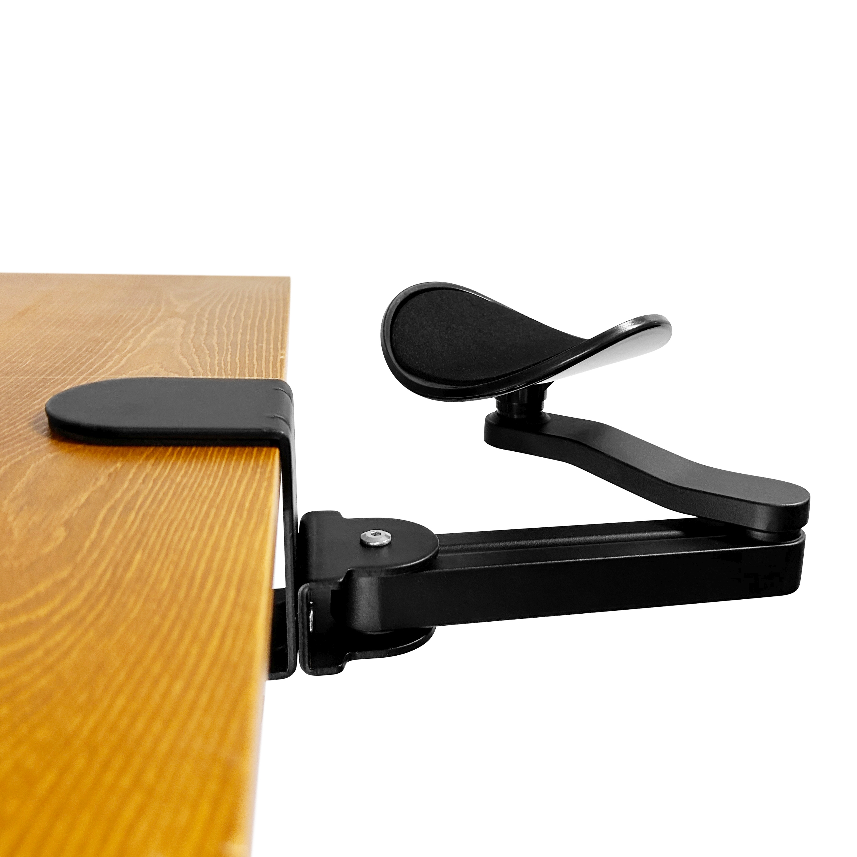 Armstützte für Schreibtisch 40 x 8 cm schwarz