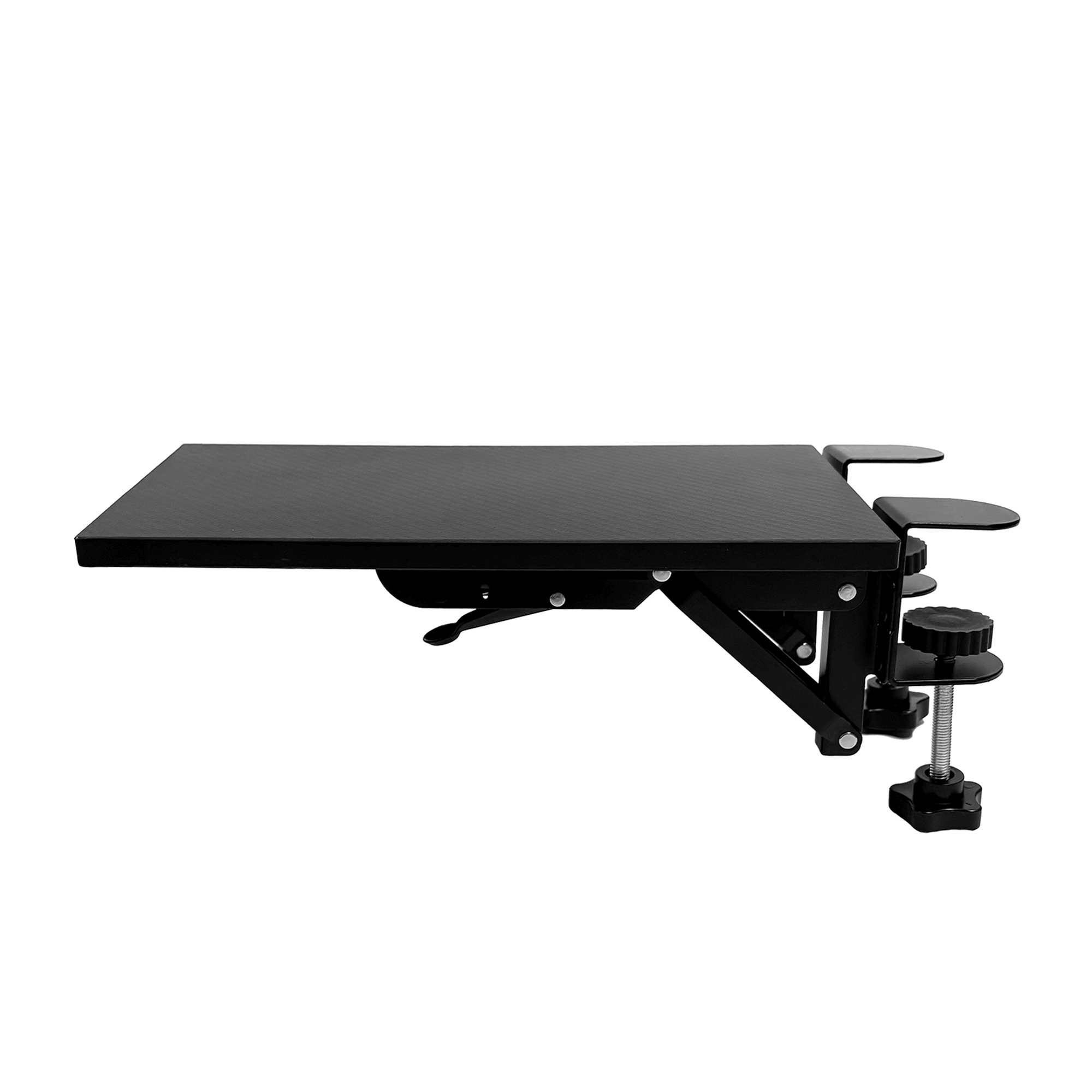 Monitorständer mit Tischklemme 30 x 15 cm schwarz