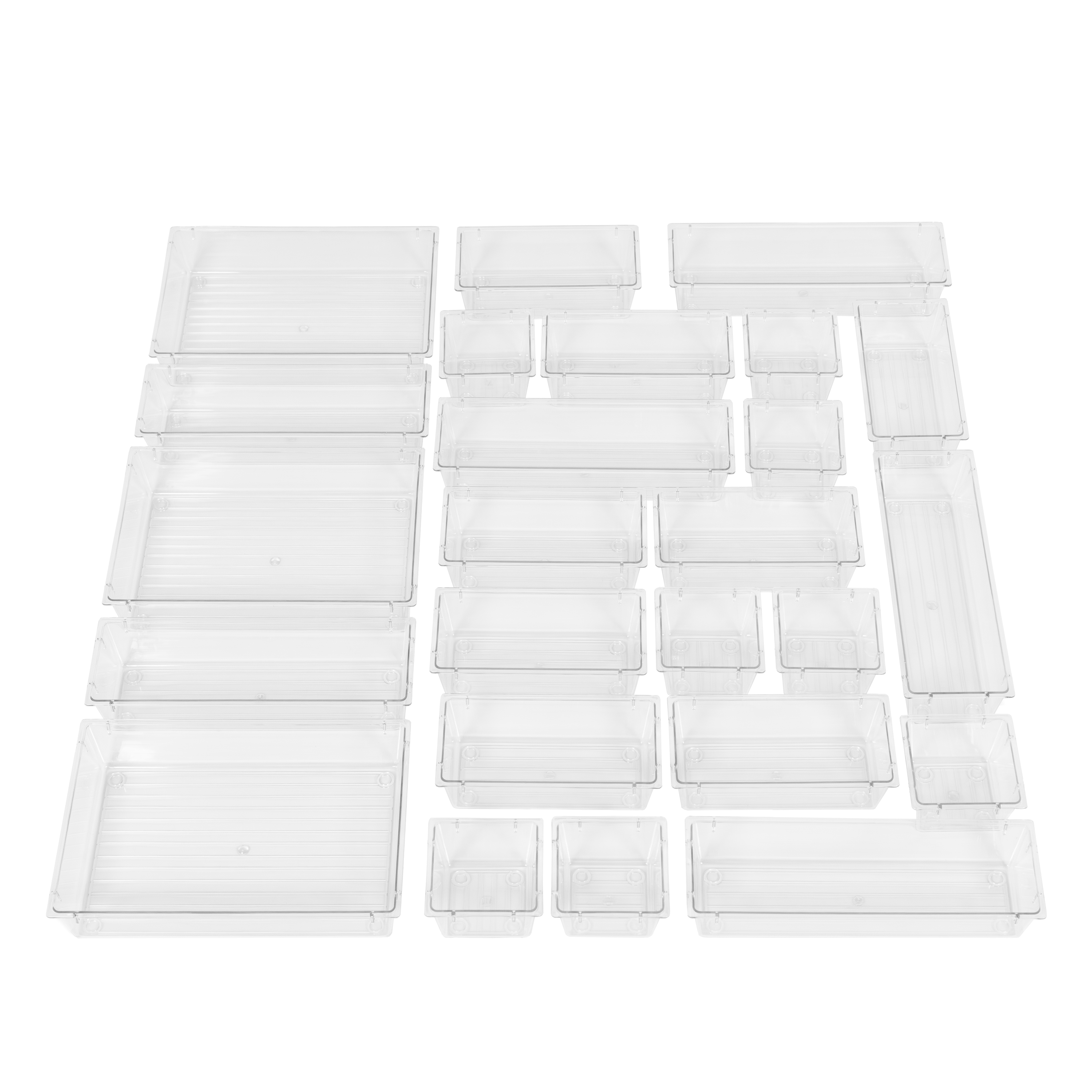 Schubladenorganizer Set 25-teilig