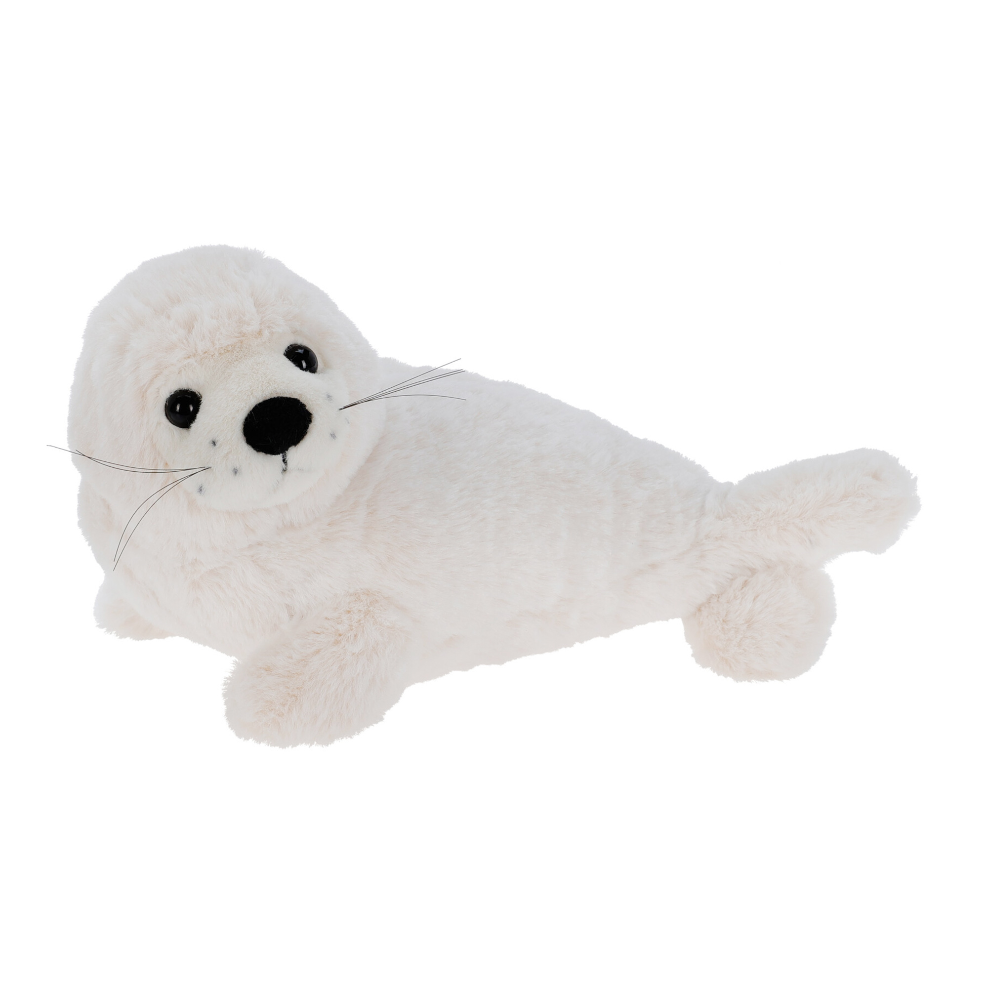 Plüschtier Seehund 25 cm weiss