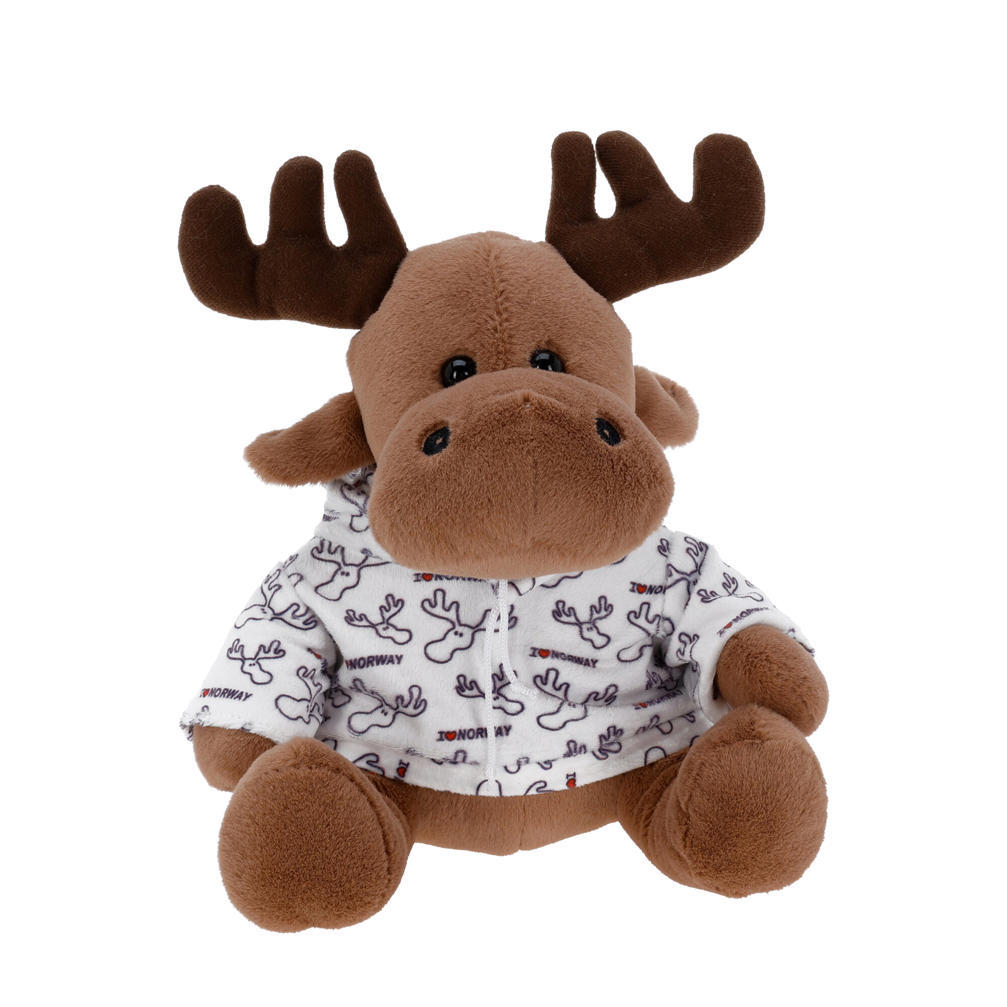 Rentier Plüsch 20 cm braun