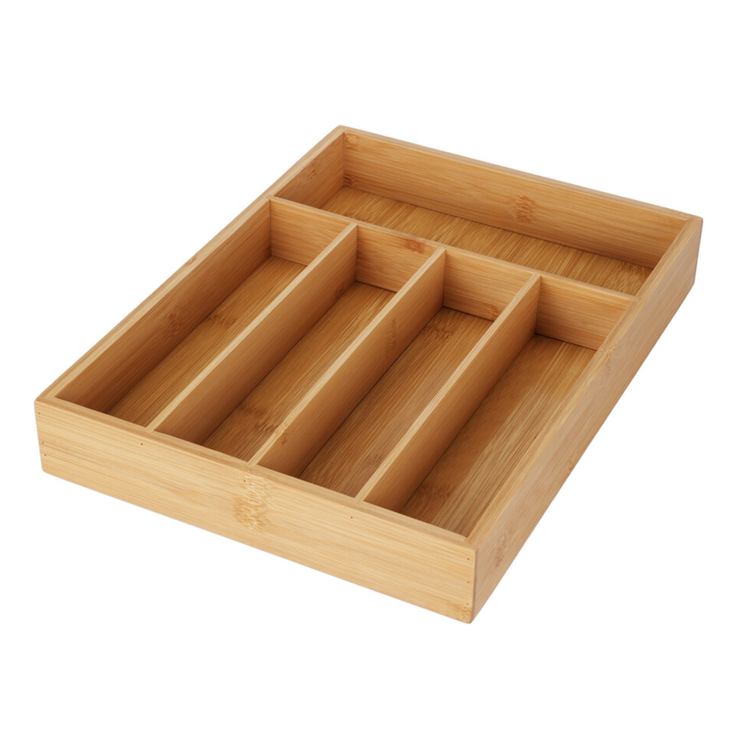 Besteckeinsatz Bambus 5 Fächer