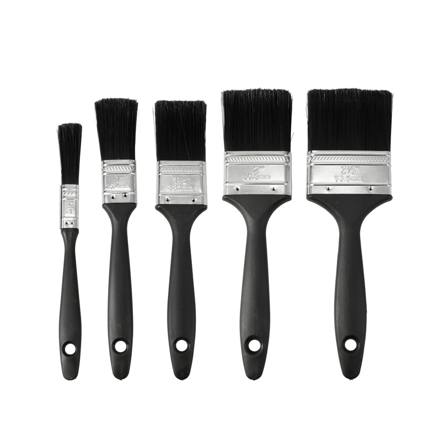 Pinsel Set 10-teilig schwarz