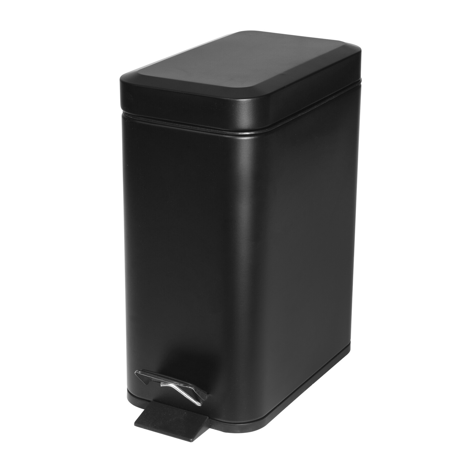 Abfalleimer Metall 5L schwarz