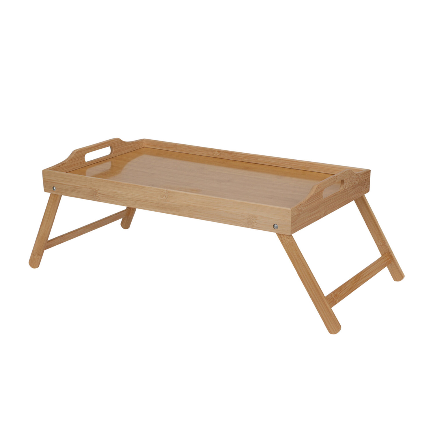 Image of Serviertablett Bambus klappbar 50 x 30 cm