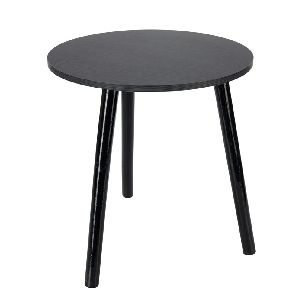 Bestelltisch rund 40 x 41 cm schwarz