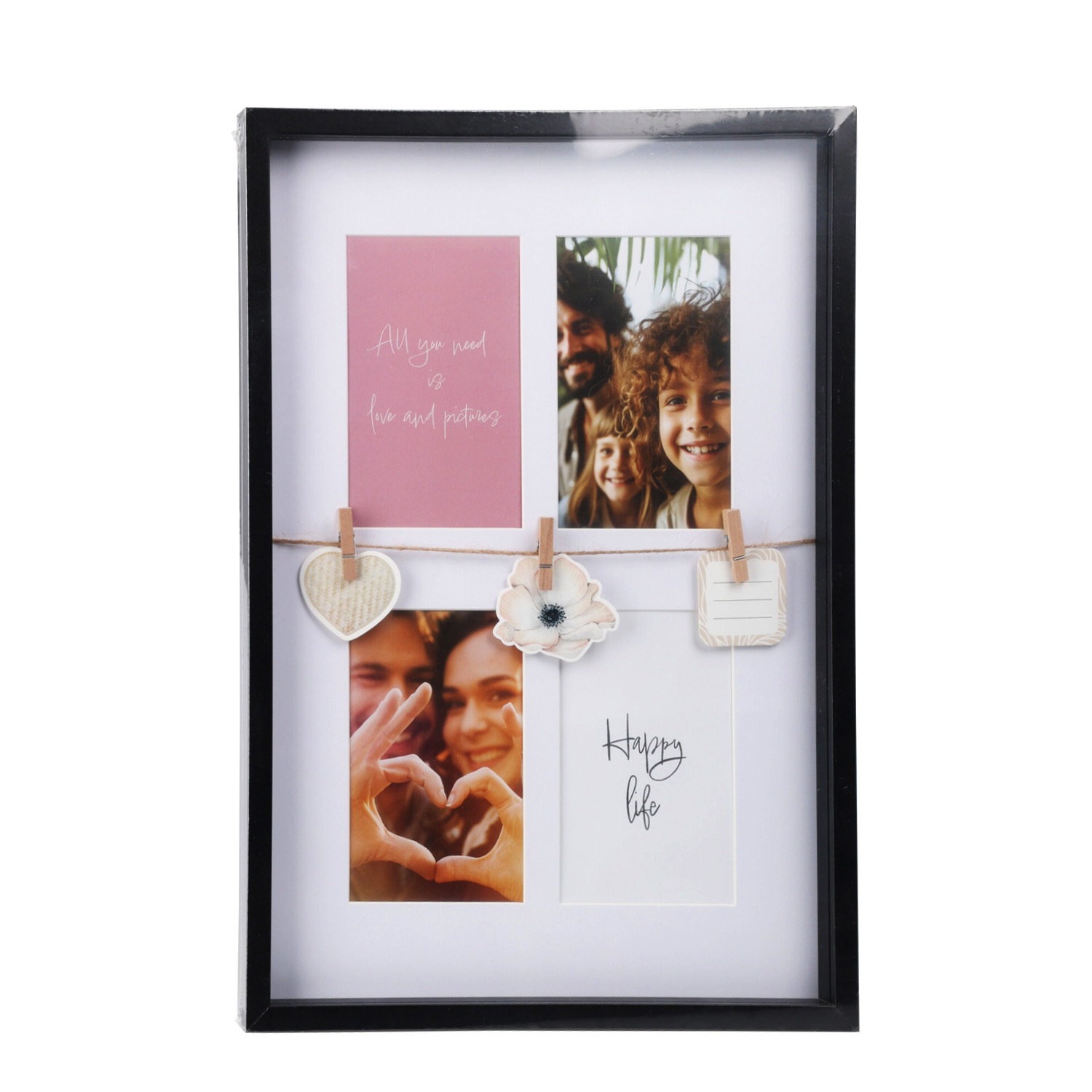 Bilderrahmen 31 x 43 cm schwarz