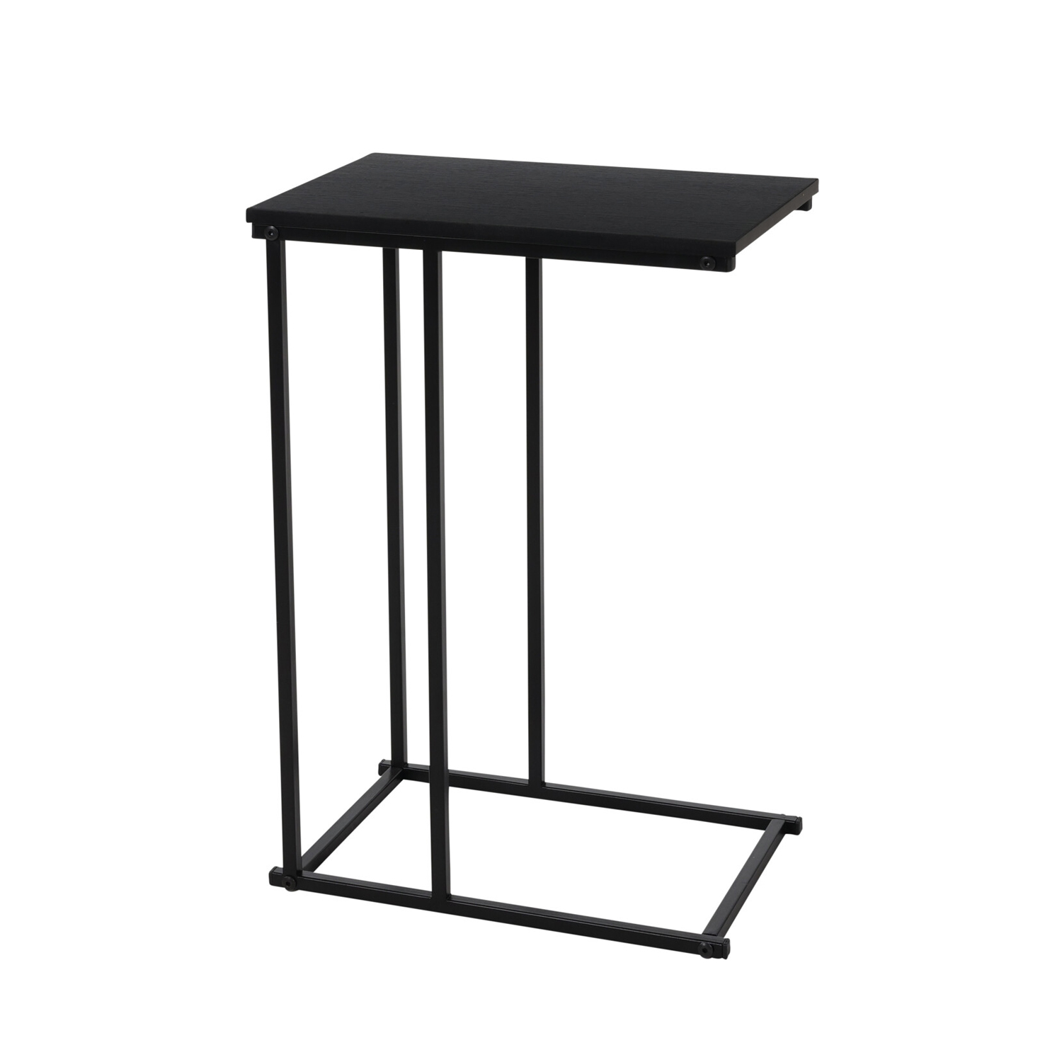 Image of Beistelltisch Metall 40 x 26 x 58 cm schwarz