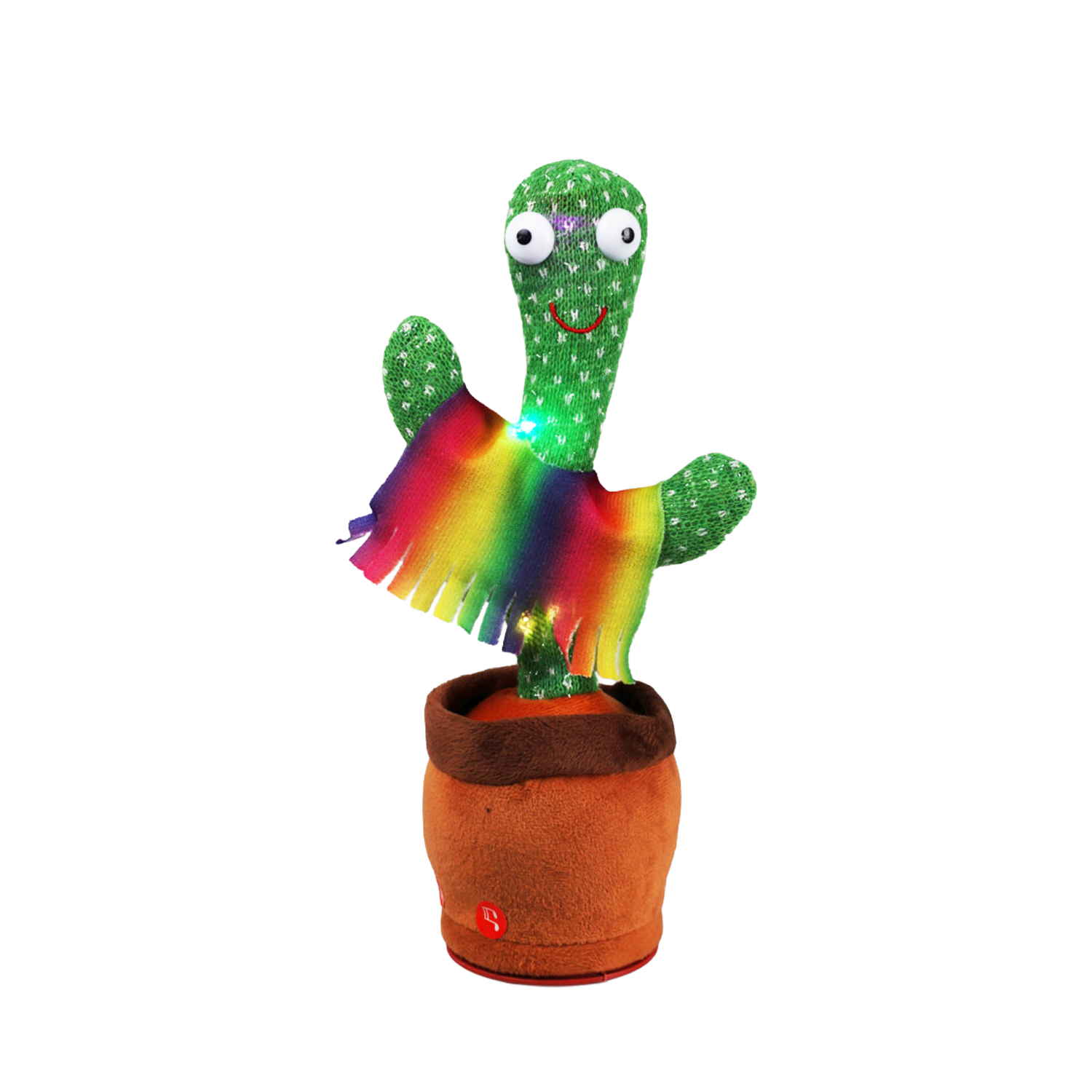 Kaktus tanzend 32 cm grün