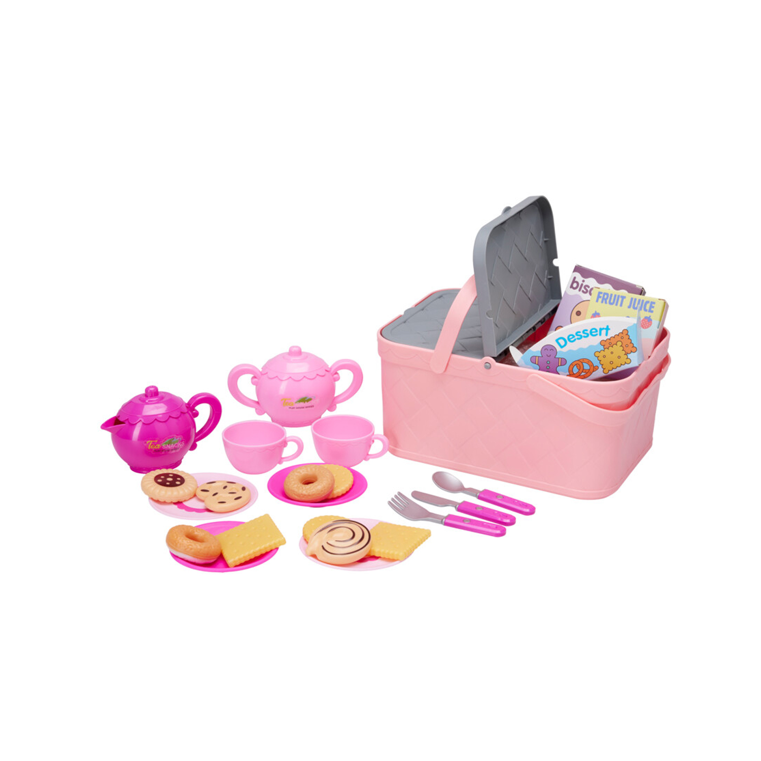 Spielzeug Picknick Set 24-teilig bunt