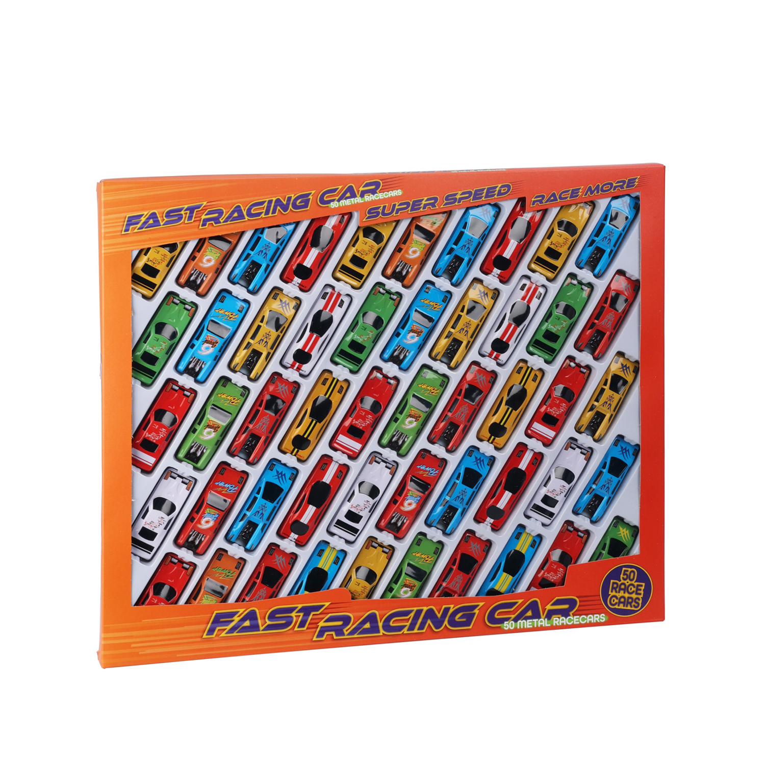 Spielzeugauto Set 50-teilig bunt