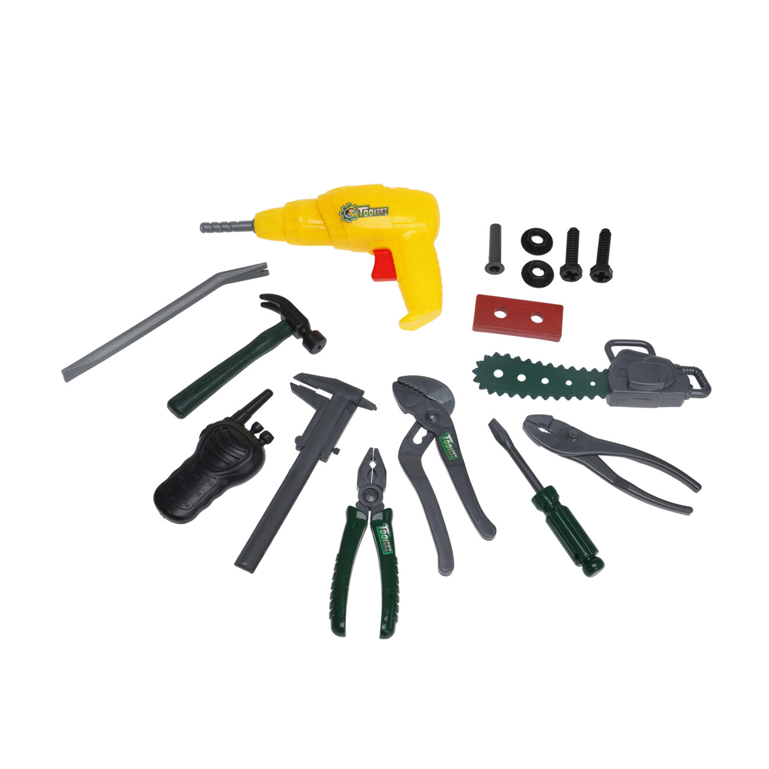 Spielset Werkzeug 16-teilig bunt