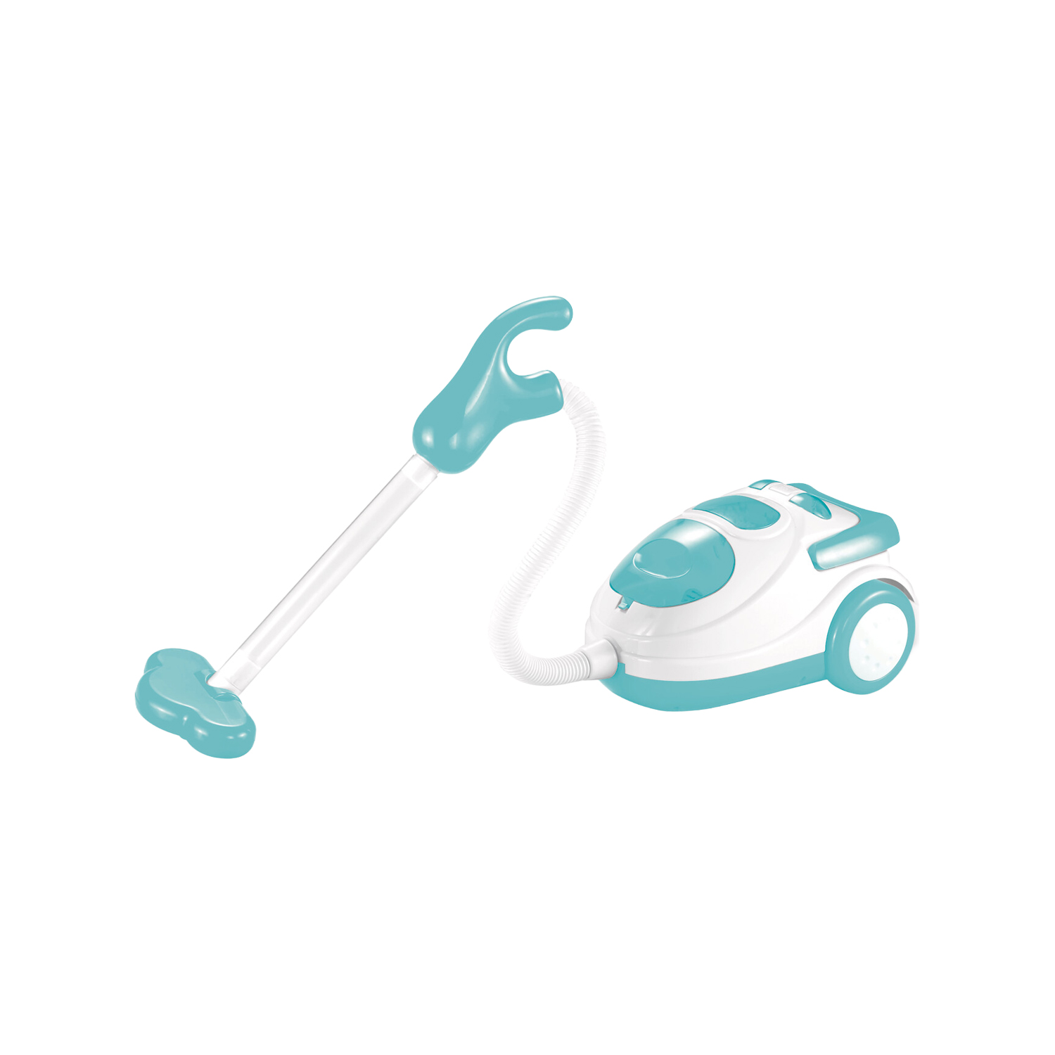 Spielzeug Staubsauger 30 x 18 x 15 cm weiss/türkis