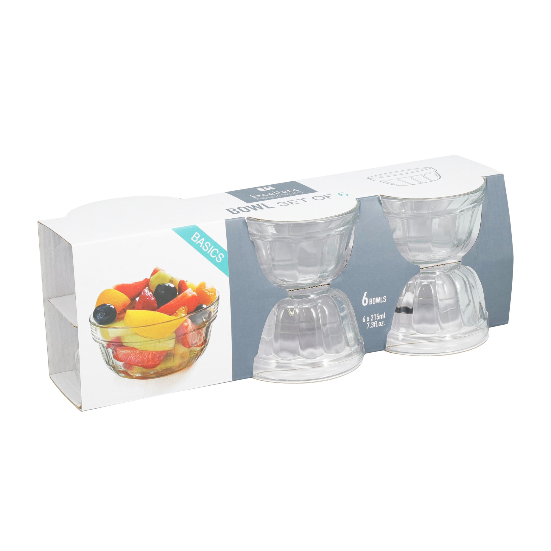 Image of Schale Glas 215 ml 6er Set