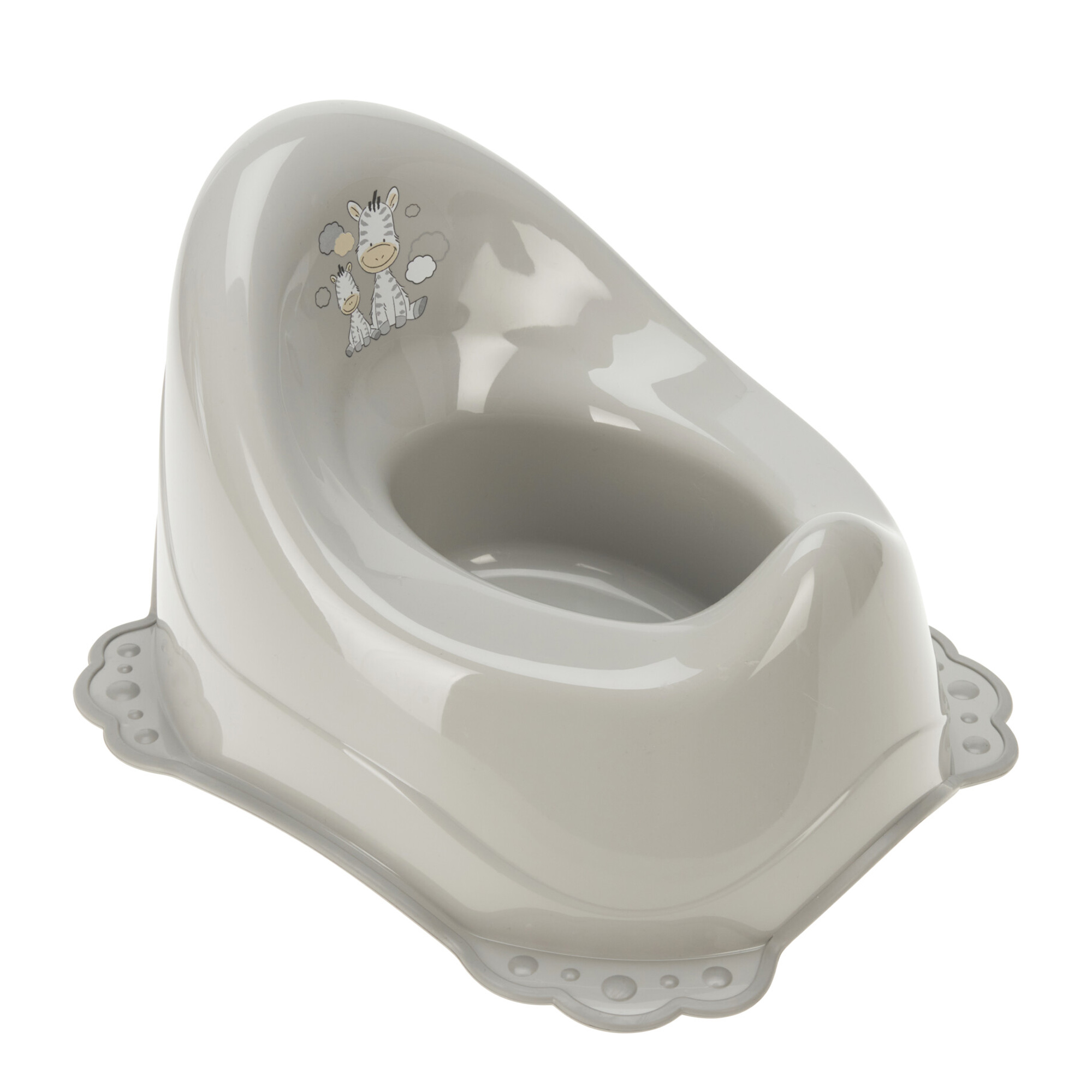 Töpfchen rutschfest 35 x 30 x 23 cm grau