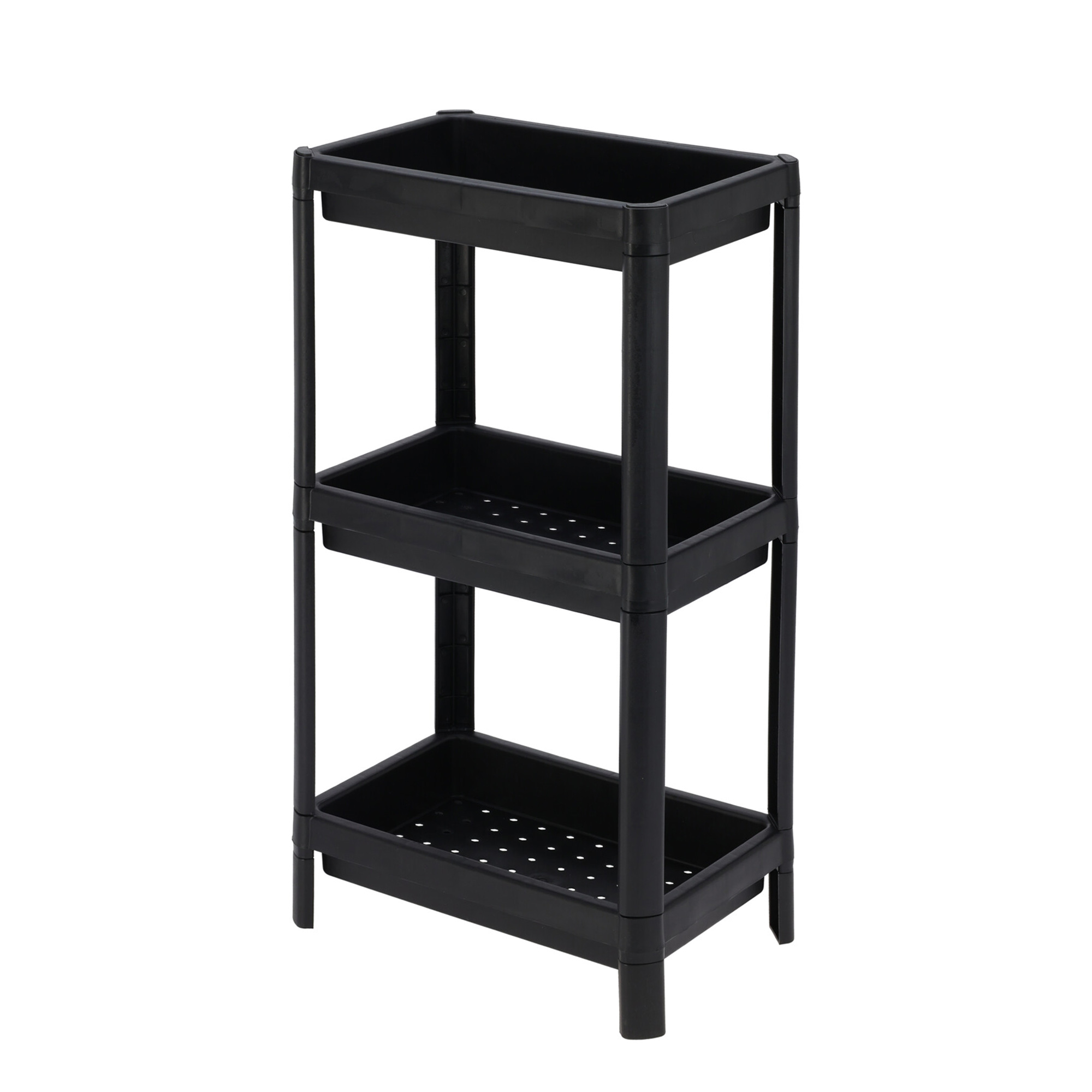 Regal 36 x 23 x 71 cm schwarz