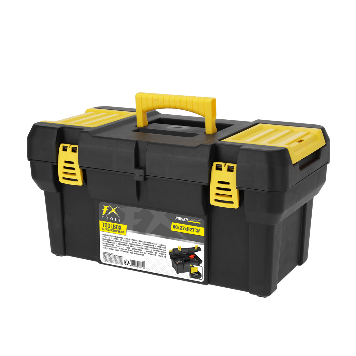 Werkzeugkiste leer 50 x 27 x 27 cm