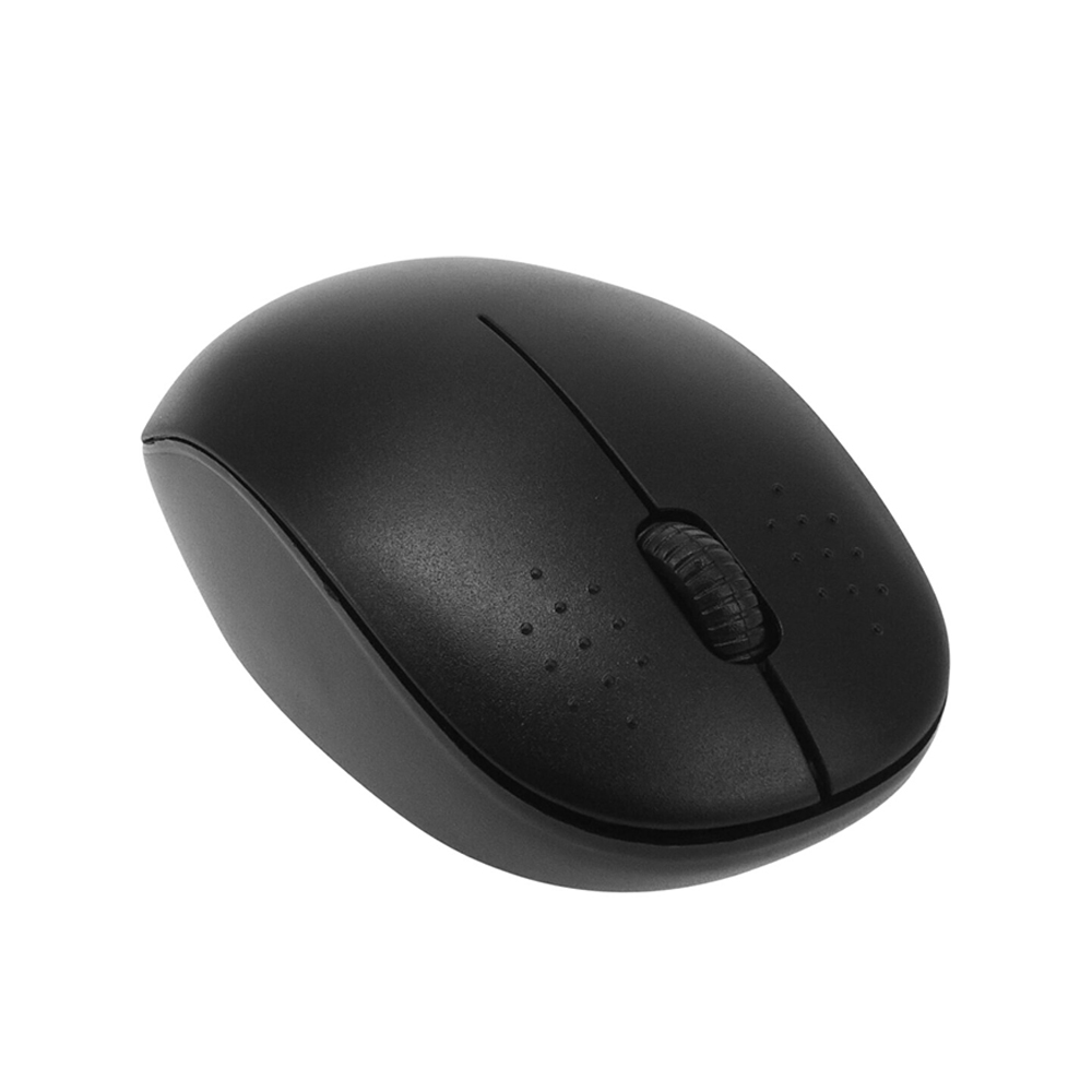 Computermaus kabellos 10 x 6.5 x 3 cm schwarz