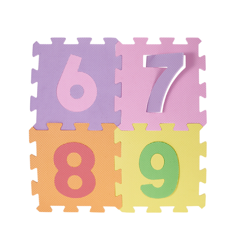 Puzzlematte Spielmatte Set 9-teilig bunt