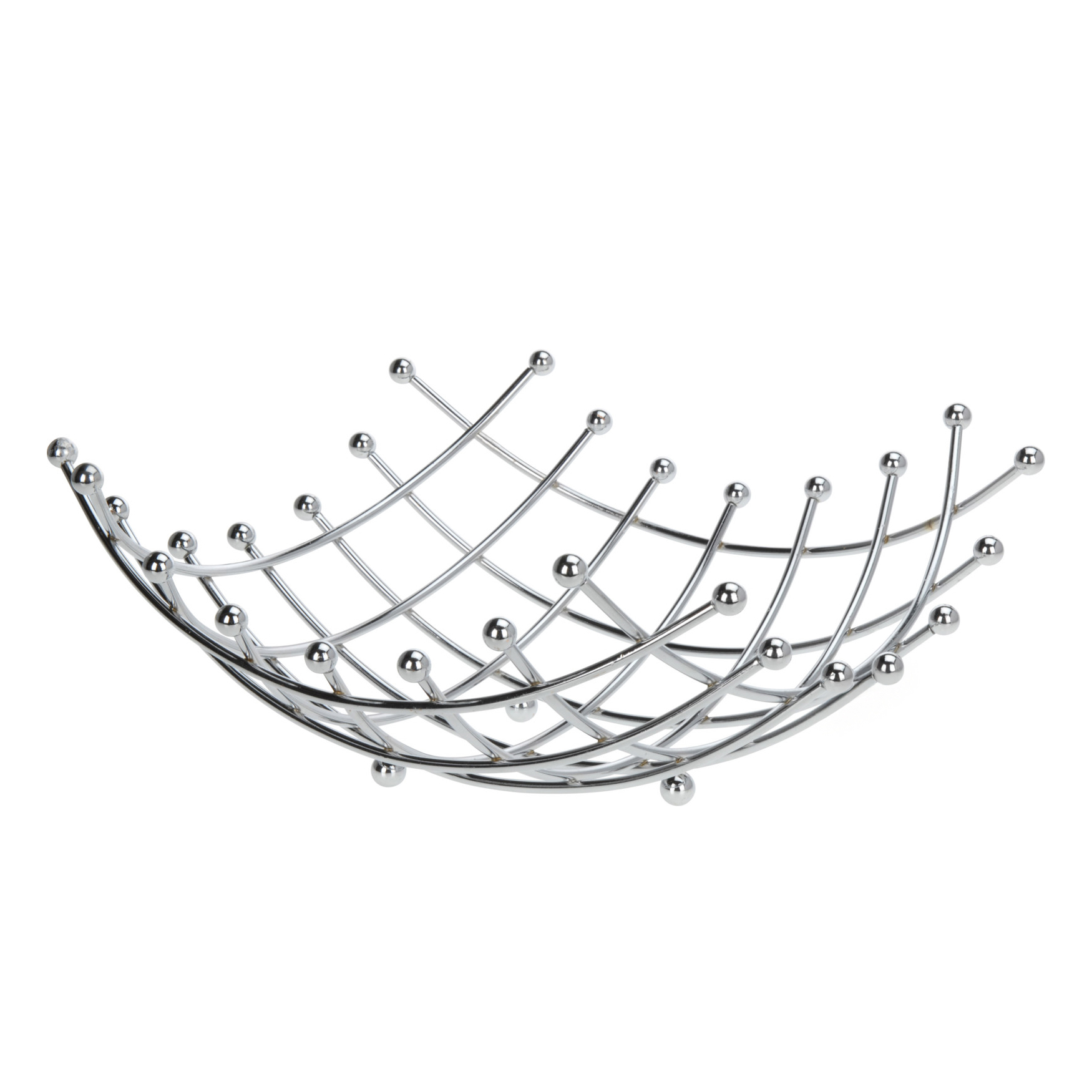 Image of Früchtekorb 32 x 30 x 13 cm silber